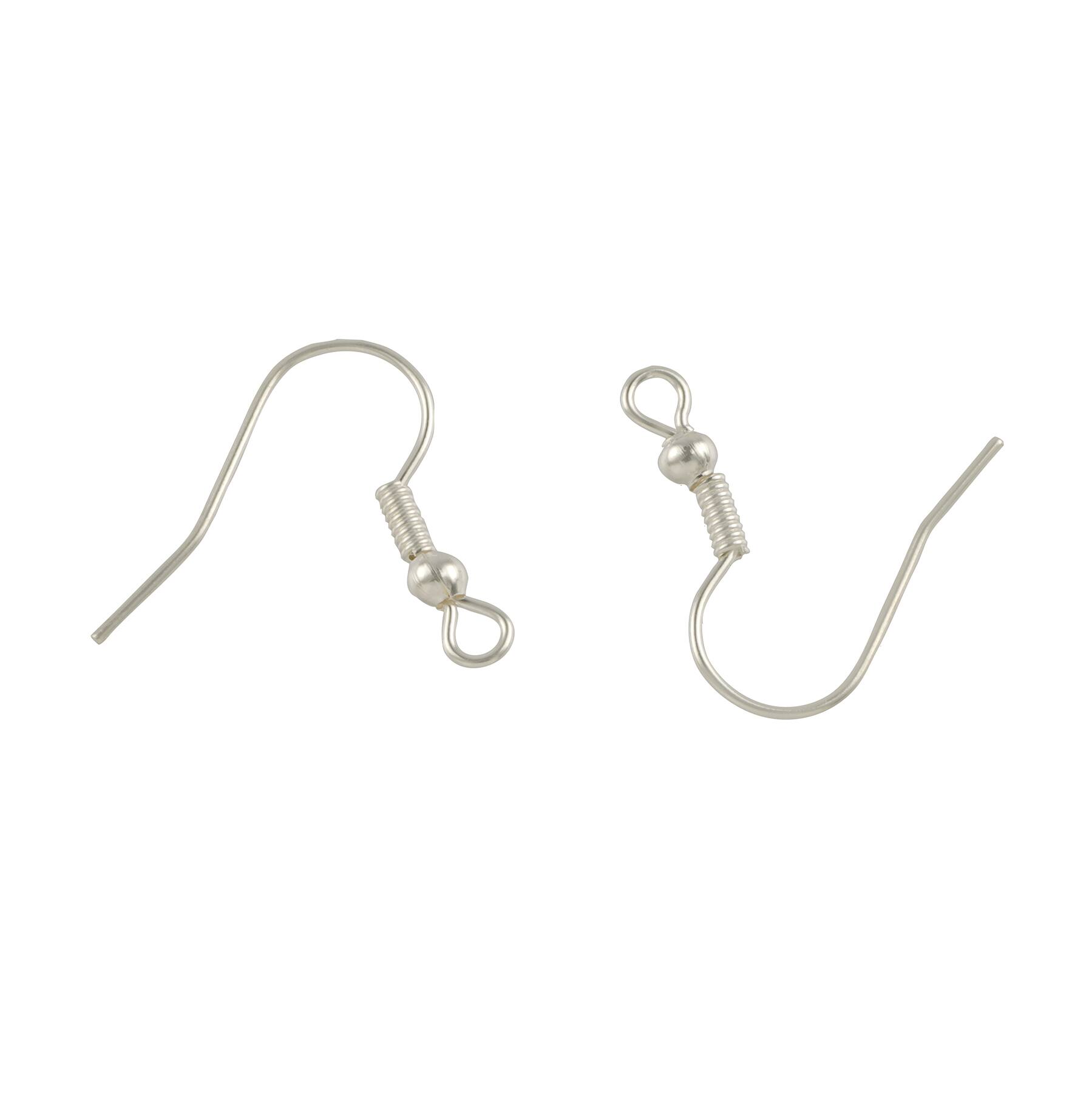 Bead Landing Silver Earring Wire Hoop Mix | Michaels