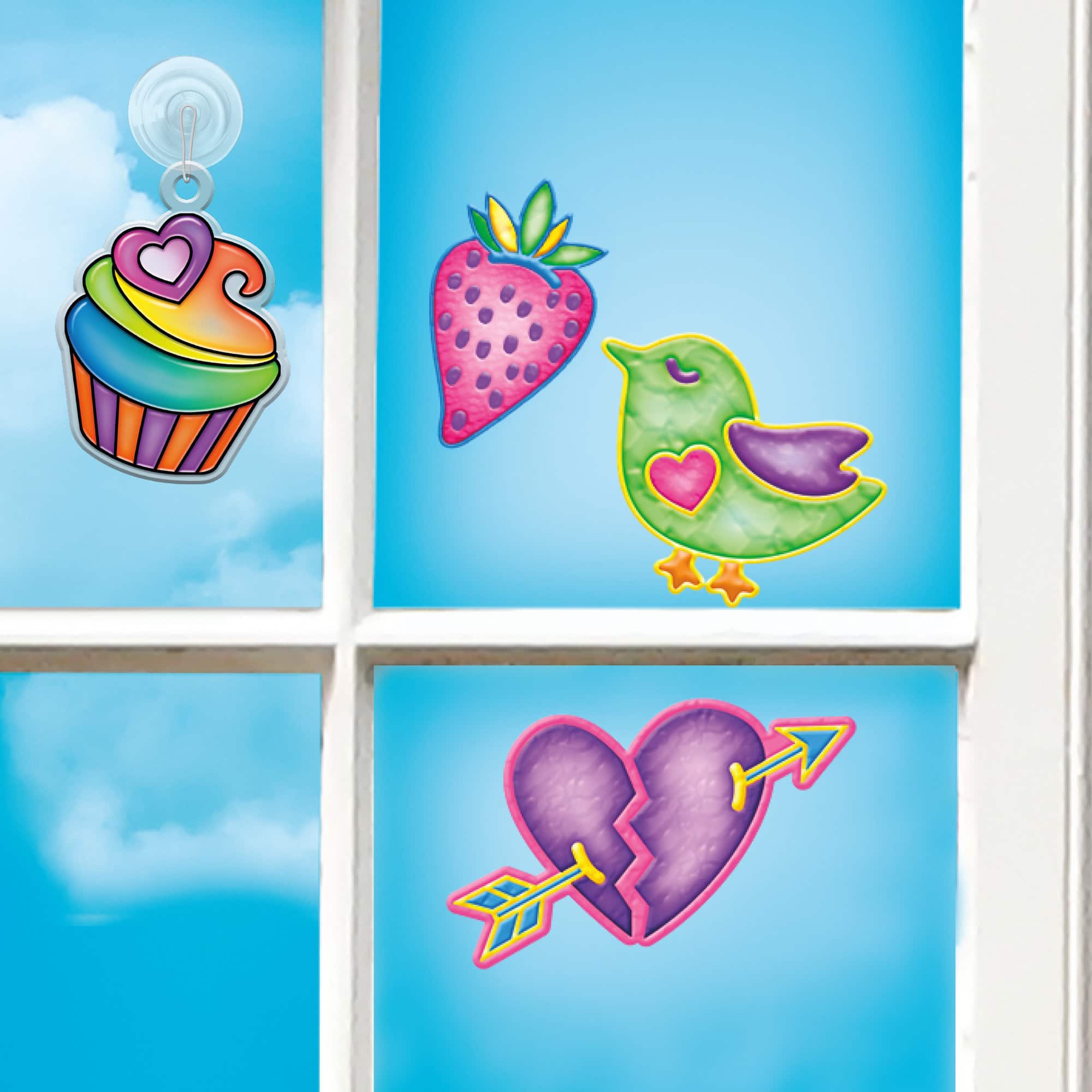 Cra-Z-Art&#xAE; Shimmer &#x27;n Sparkle Color Change Window Art