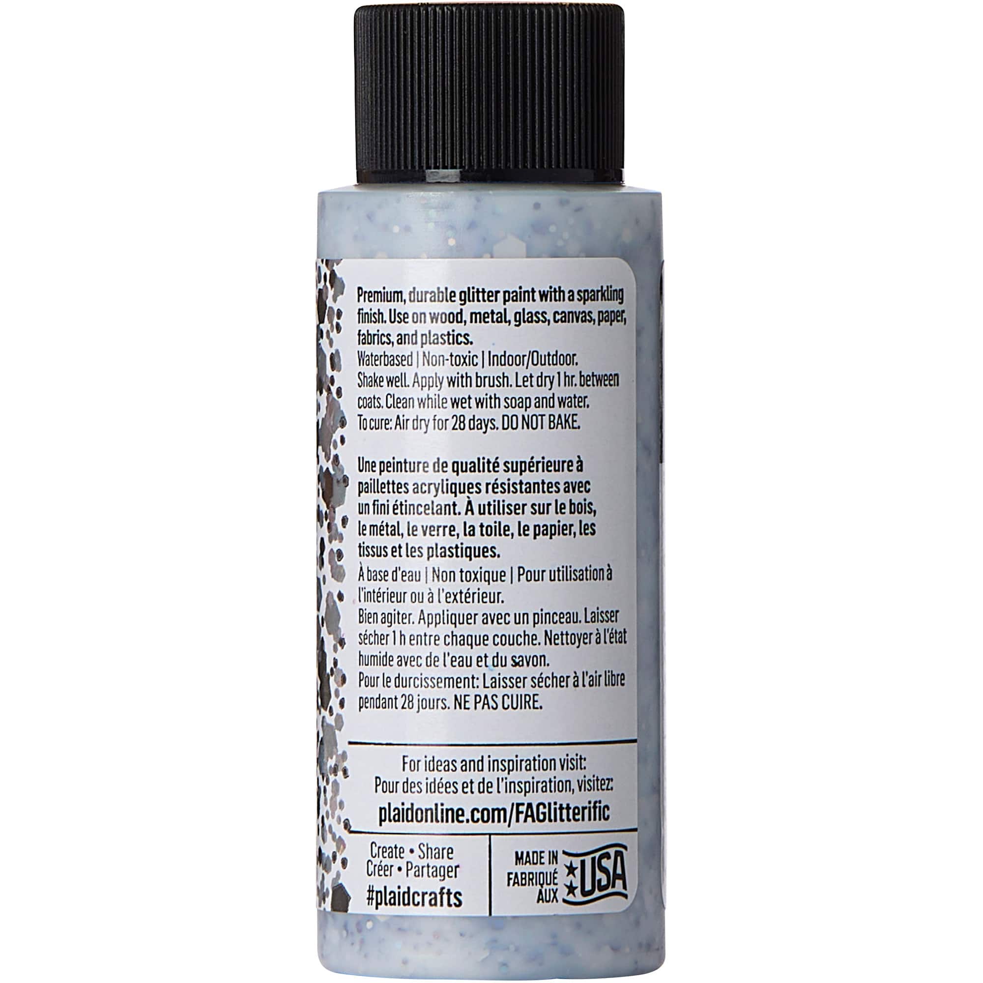 FolkArt&#xAE; Glitterific Pop&#x2122; Acrylic Paint, 2oz.