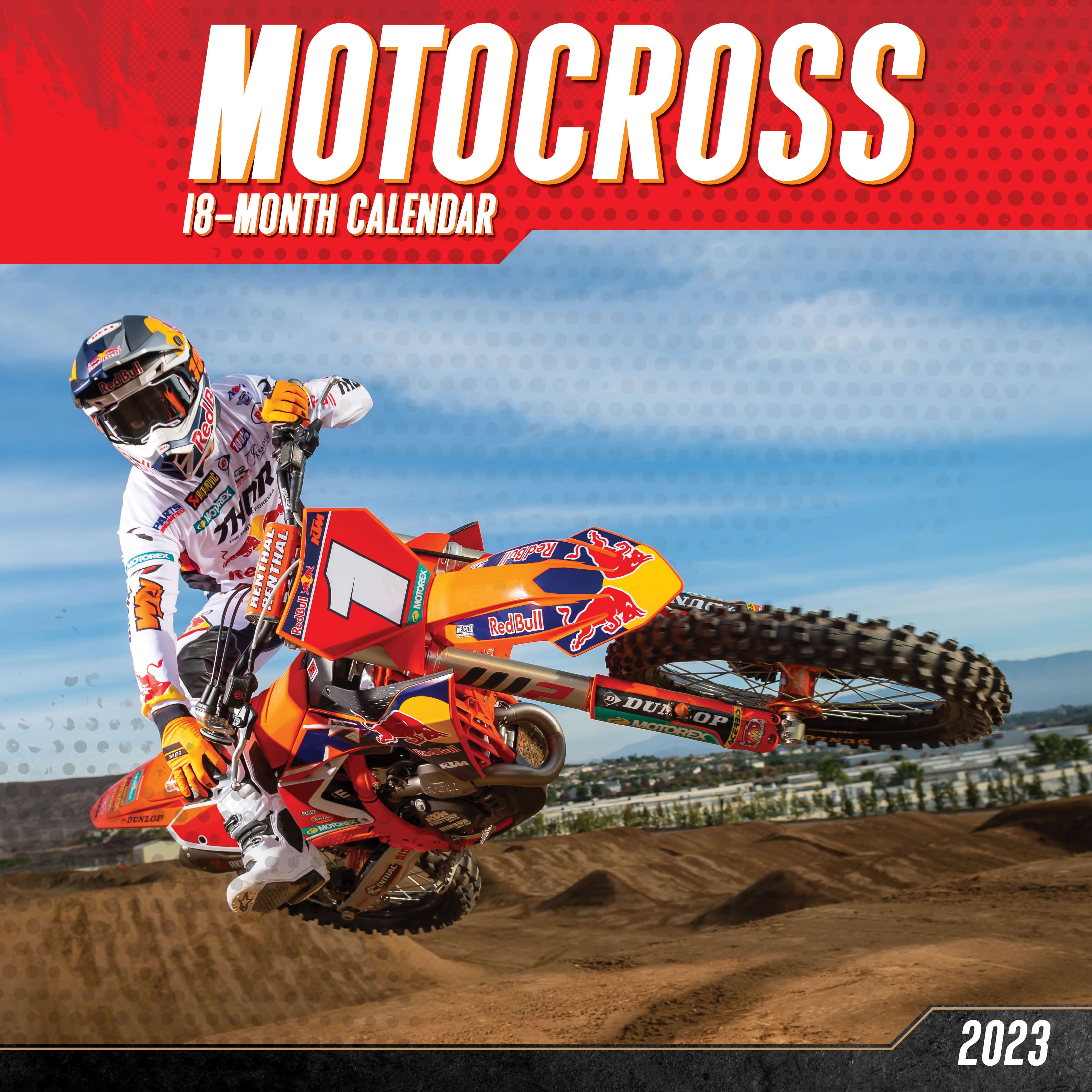 2023 Motocross Wall Calendar Michaels