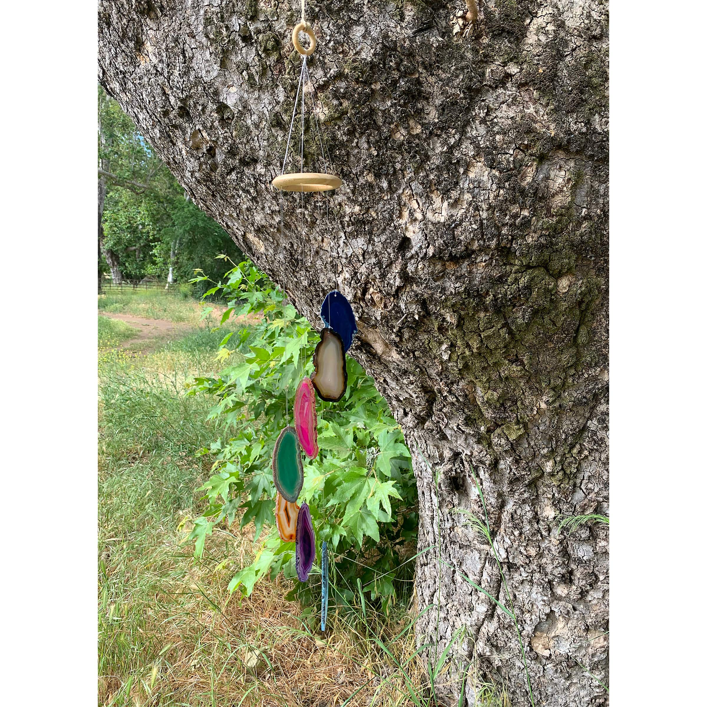 Mixed color Agate Wind Chime 