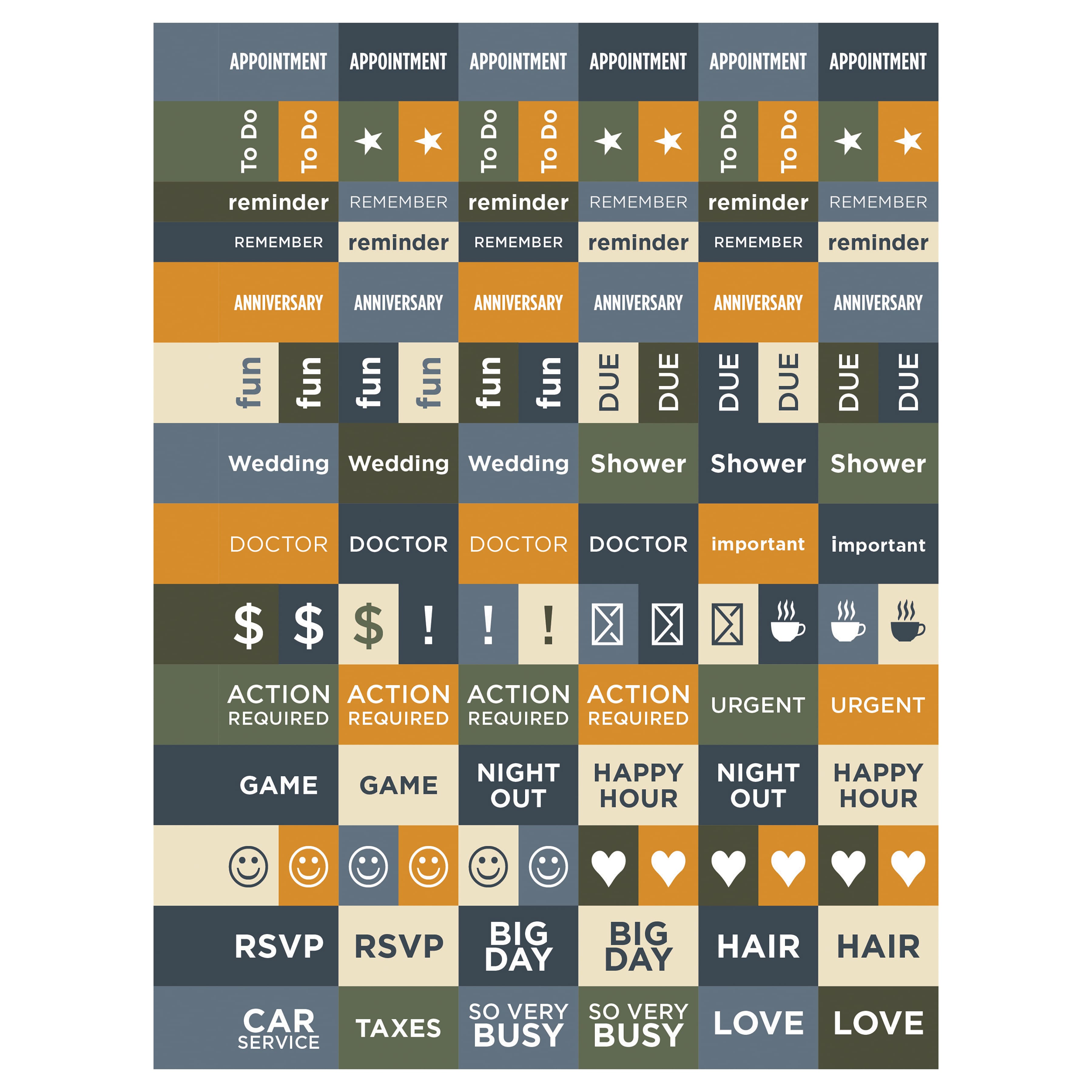 TF Publishing 2025 Medium Element Layers Weekly Monthly Spiral Planner