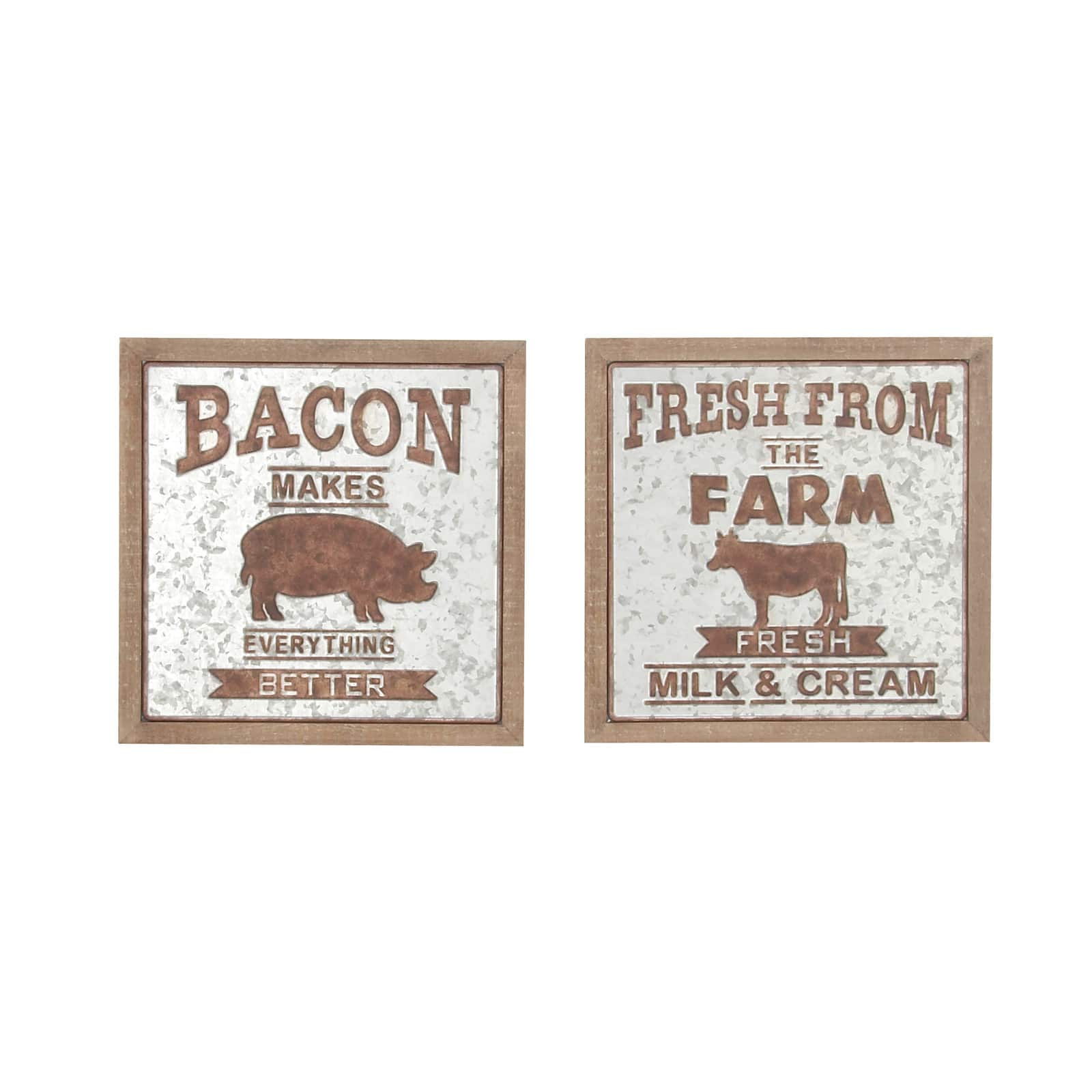 18" Farmhouse Wall Sign Set