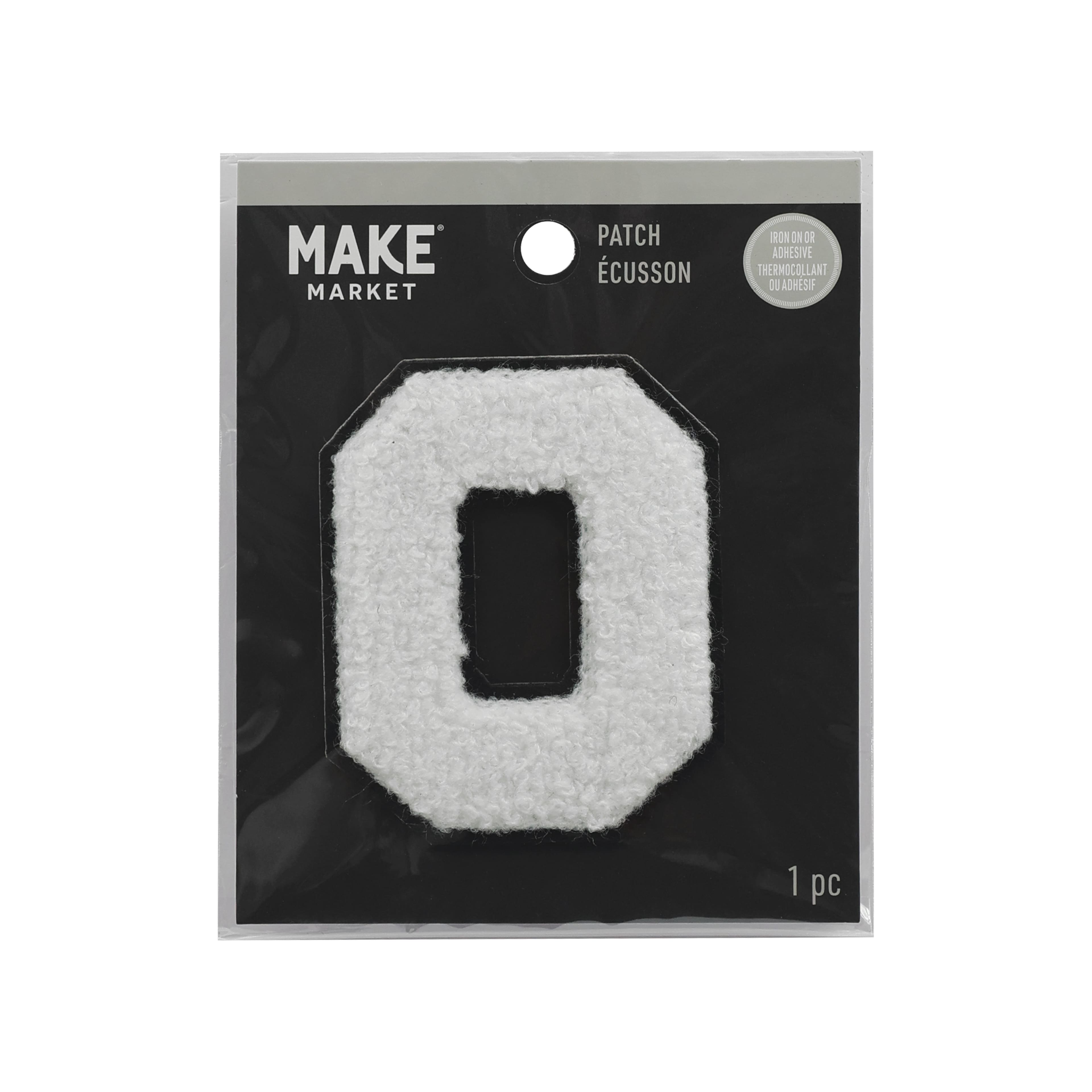 3&#x22; Chenille Letter Iron On Patch by Make Market&#xAE;