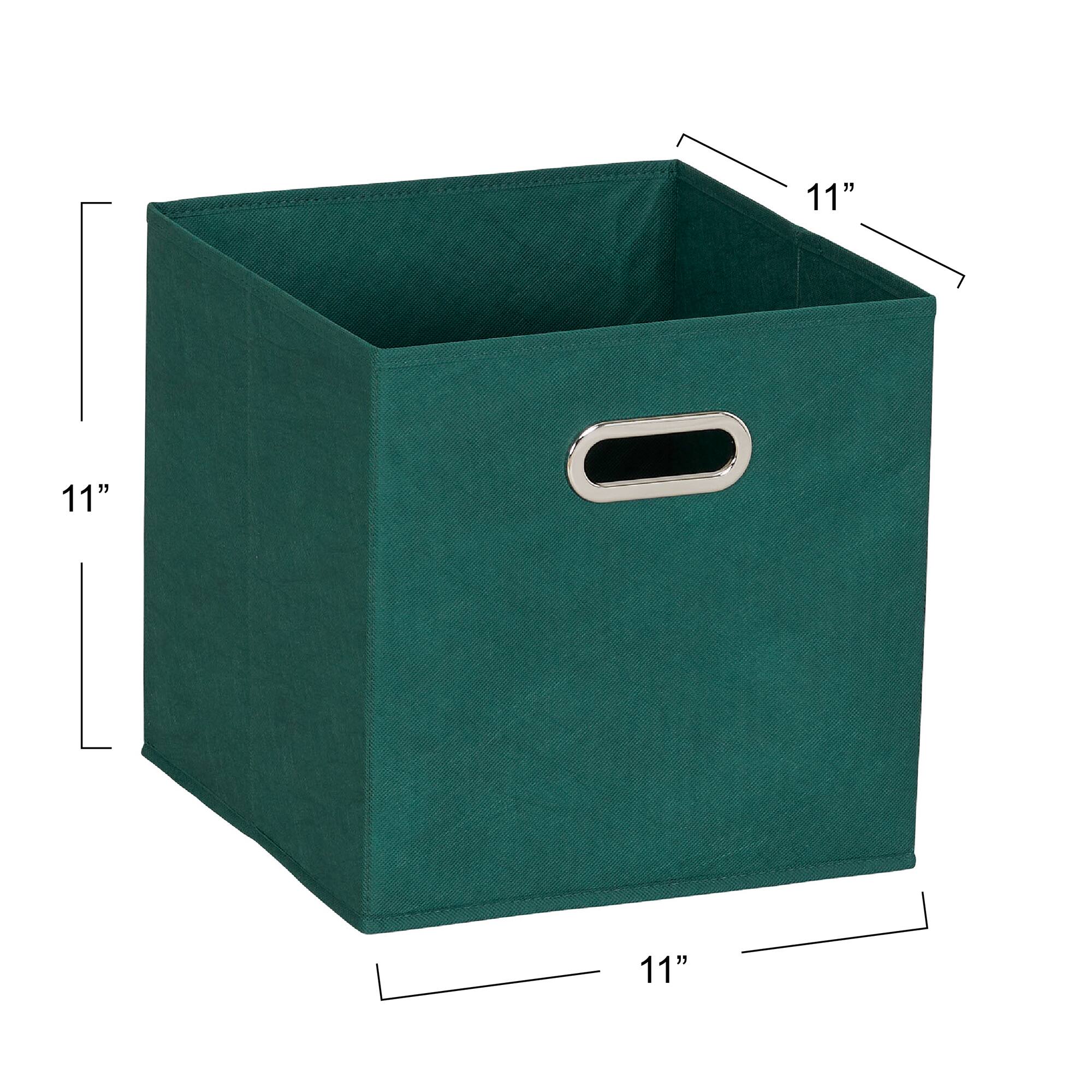6 Pack Household Essentials 11&#x22; Fabric Storage Bins