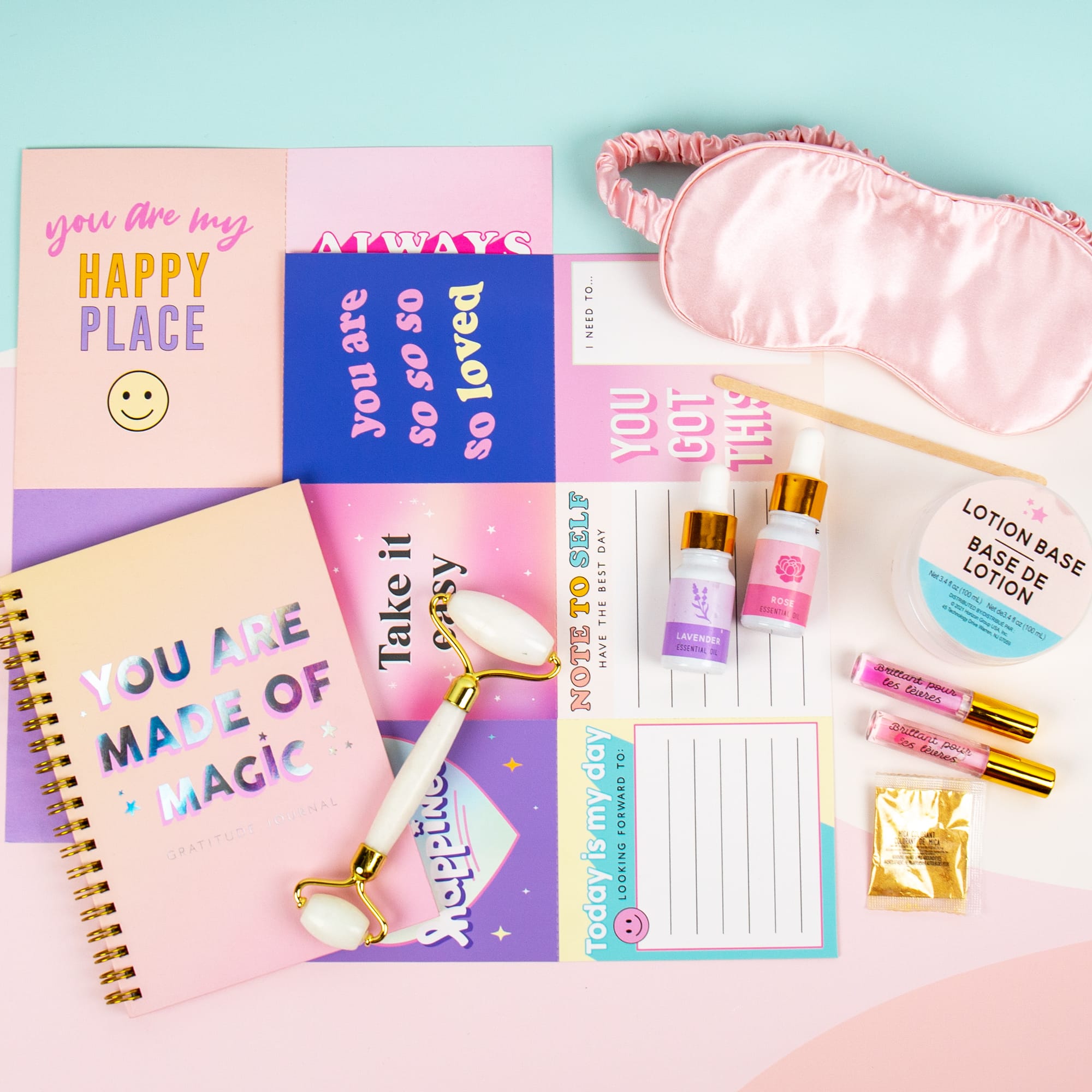 8 Pack: STMT&#x2122; True2U&#x2122; Positive Vibes Journal &#x26; Spa Set