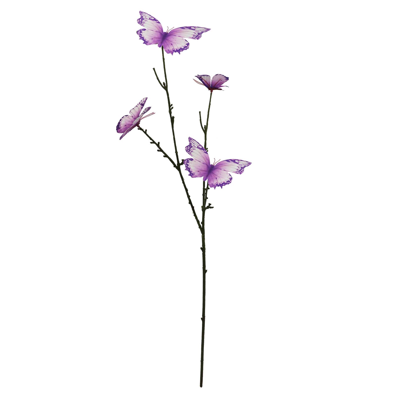 32&#x22; Purple Butterfly Stem by Ashland&#xAE;