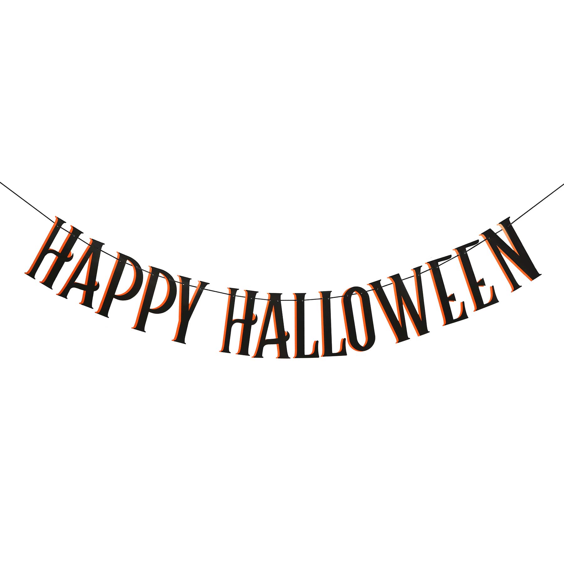 6ft. Happy Halloween Paper Banner by Celebrate It&#x2122;