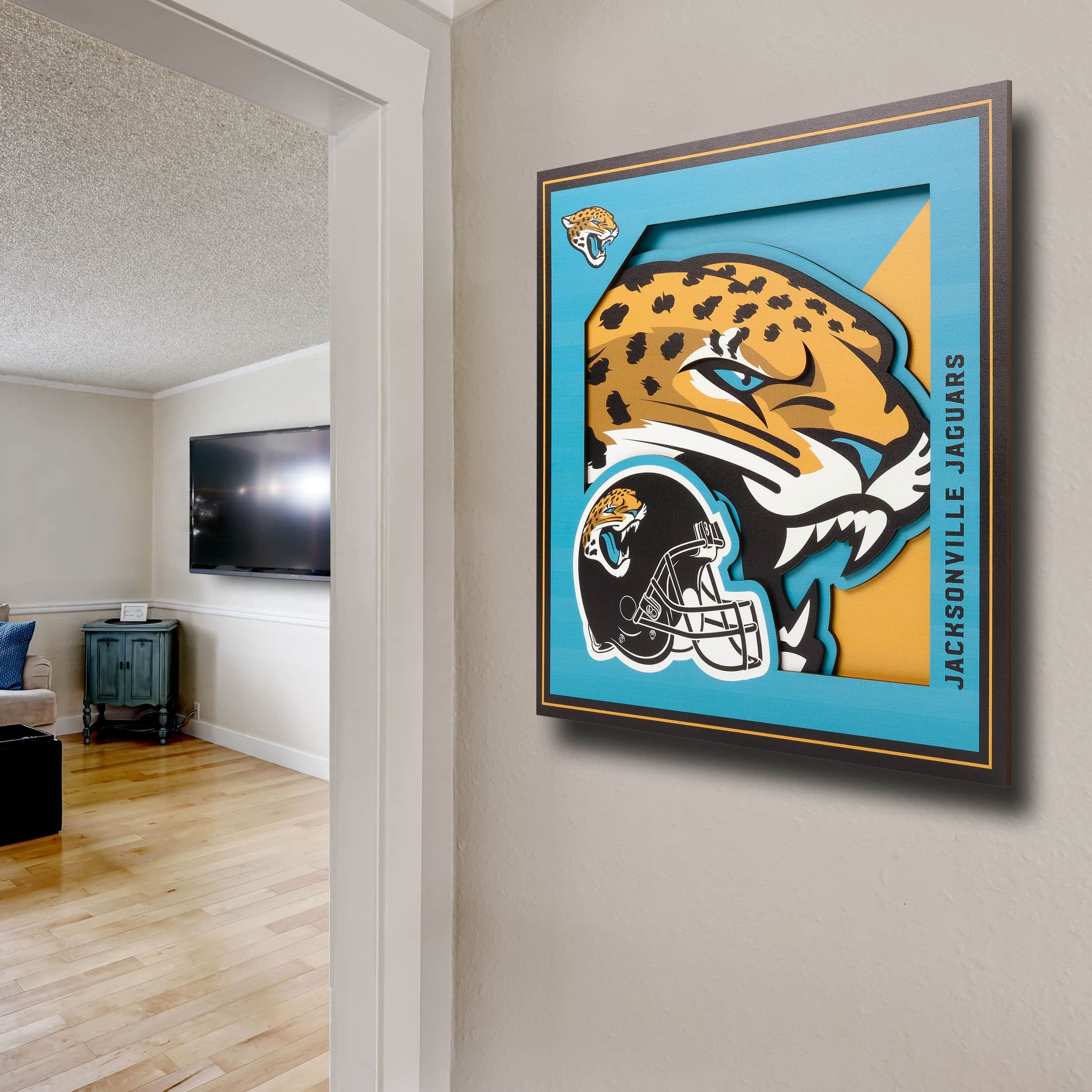 NFL 3D Logo Series Wall Art
