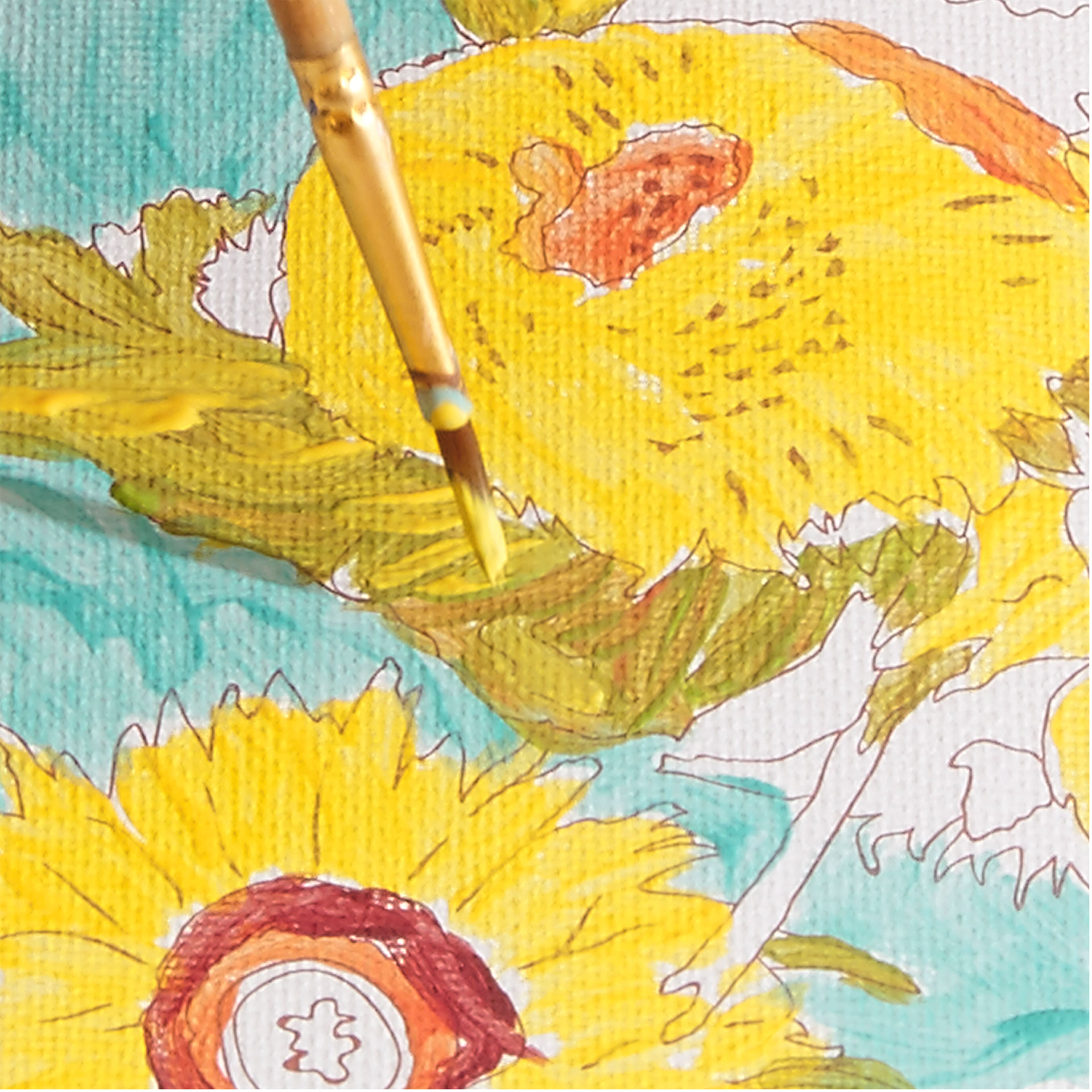 Faber-Castell Paint By Number Museum Series, Sunflowers