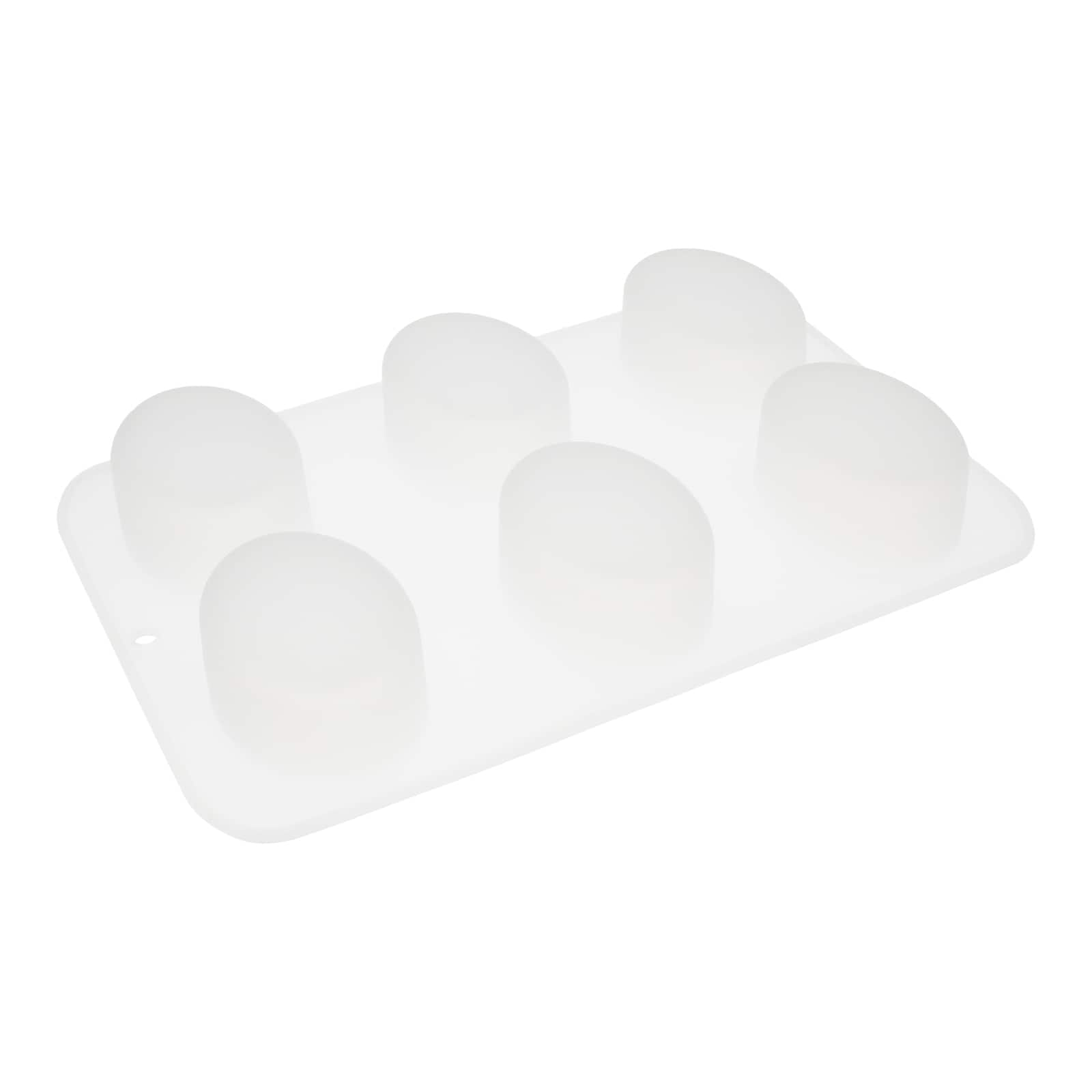 Silicone Oval Soap Mold by Make Market&#xAE;