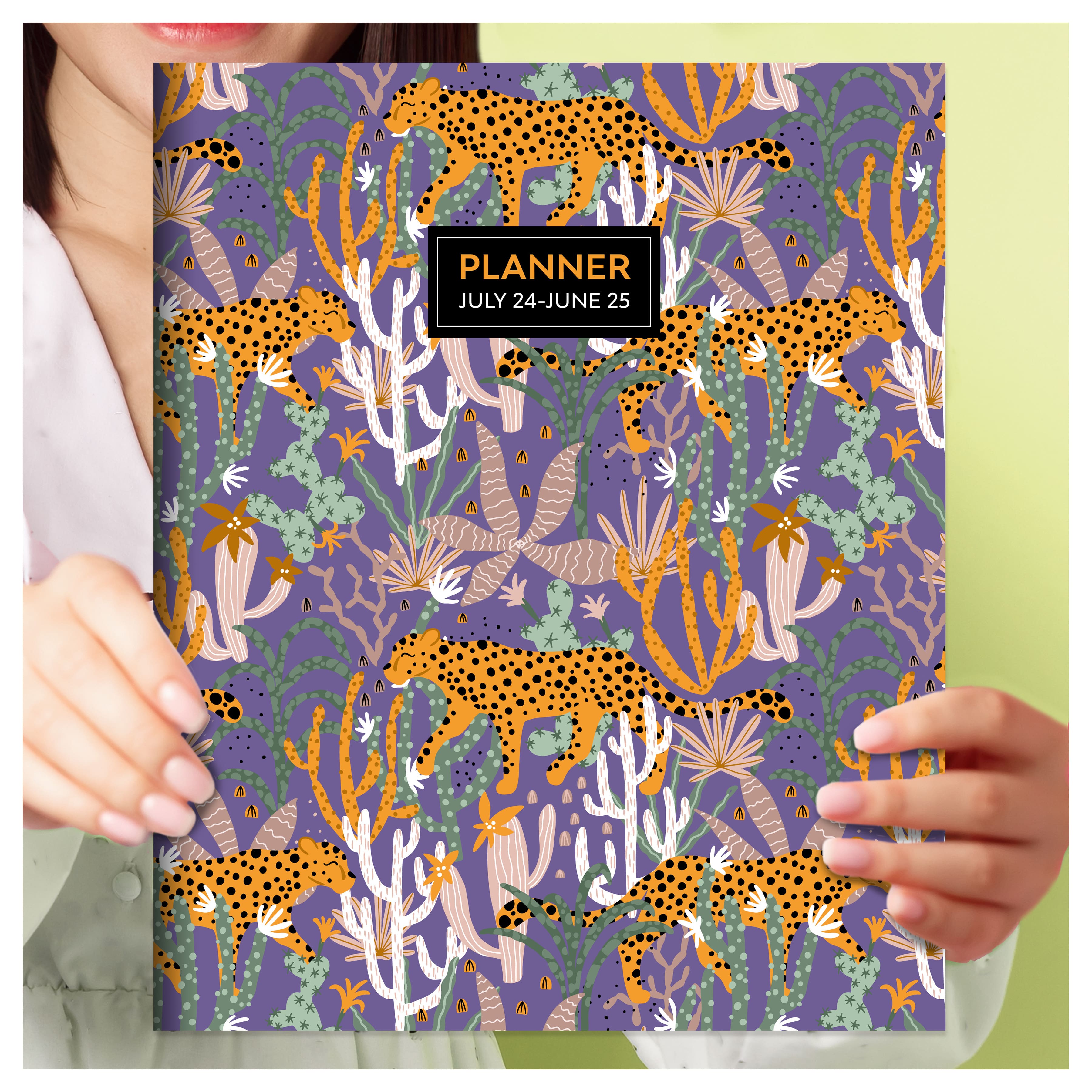 TF Publishing 2024-2025 Large Jungle Cat Monthly Planner