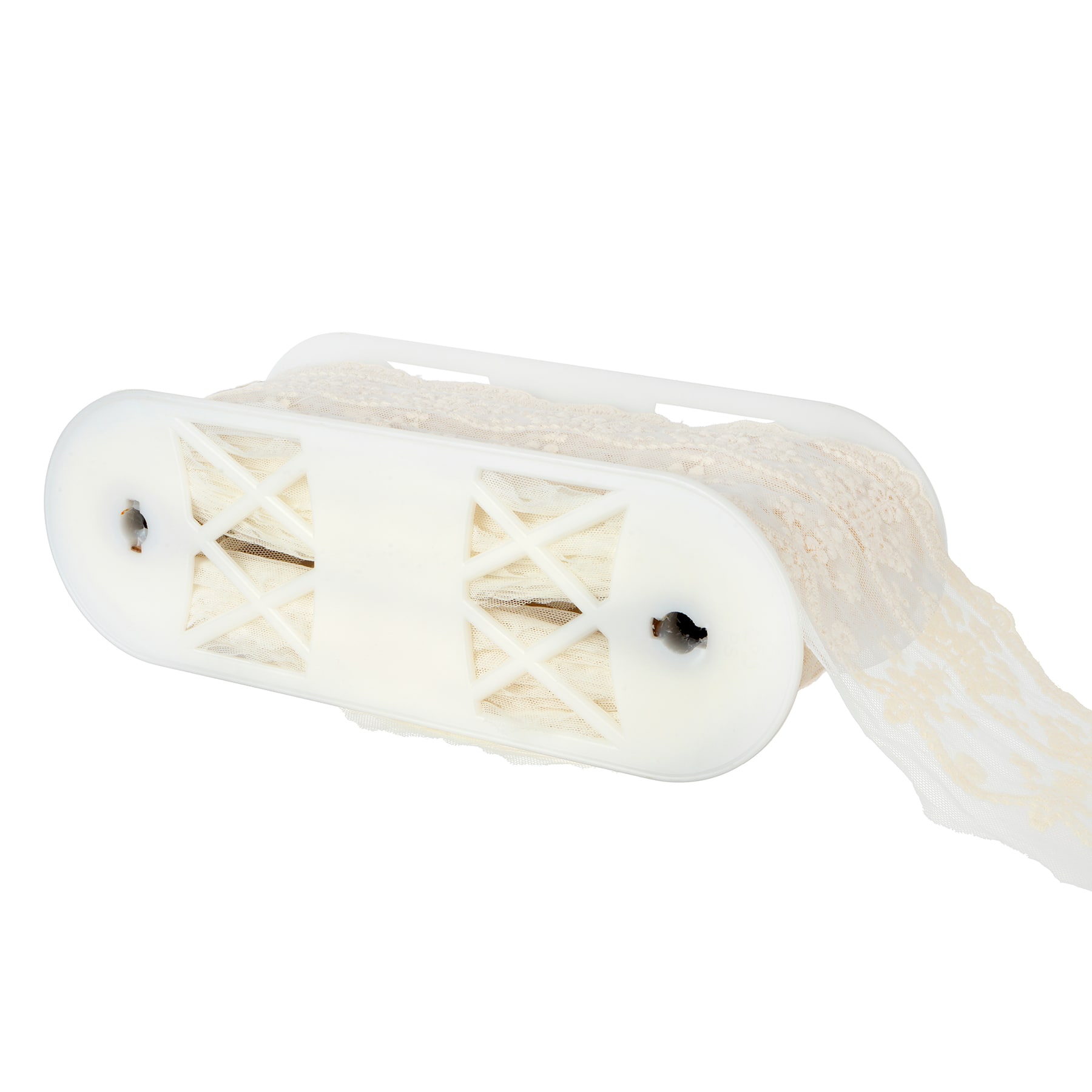 4.5&#x22; Ivory Embroidered Lace Trim by Celebrate It&#xAE;