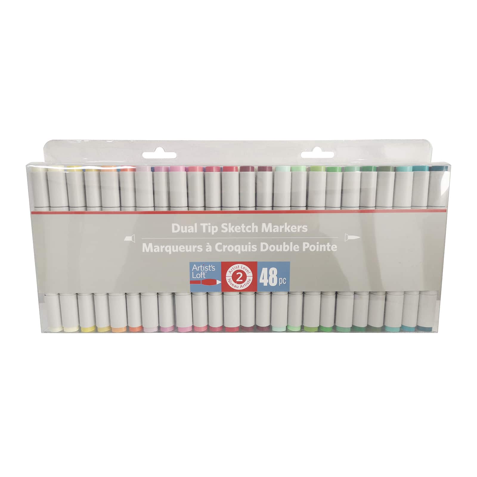 Artist's Loft- Dual Tip Sketch Markers - Primary Colors 6pc. *NEW