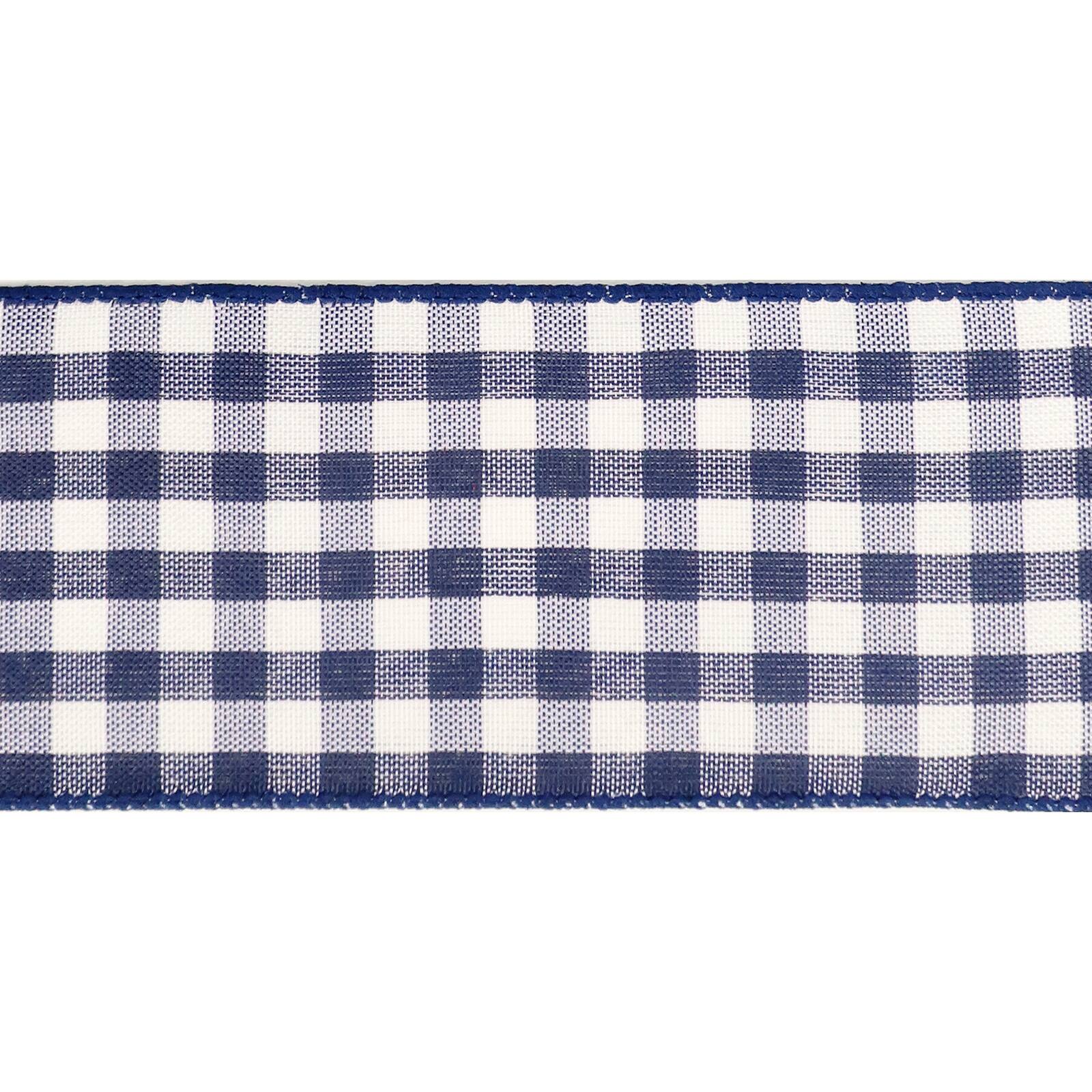 12 Pack: 2.5" x 8.3yd. Gingham Wired Ribbon by Celebrate It™