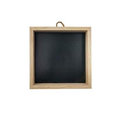 Pack of 6 - Unfinished Wood Picture Frames for Arts & Crafts - Stand or Hang on The Wall - Hold A