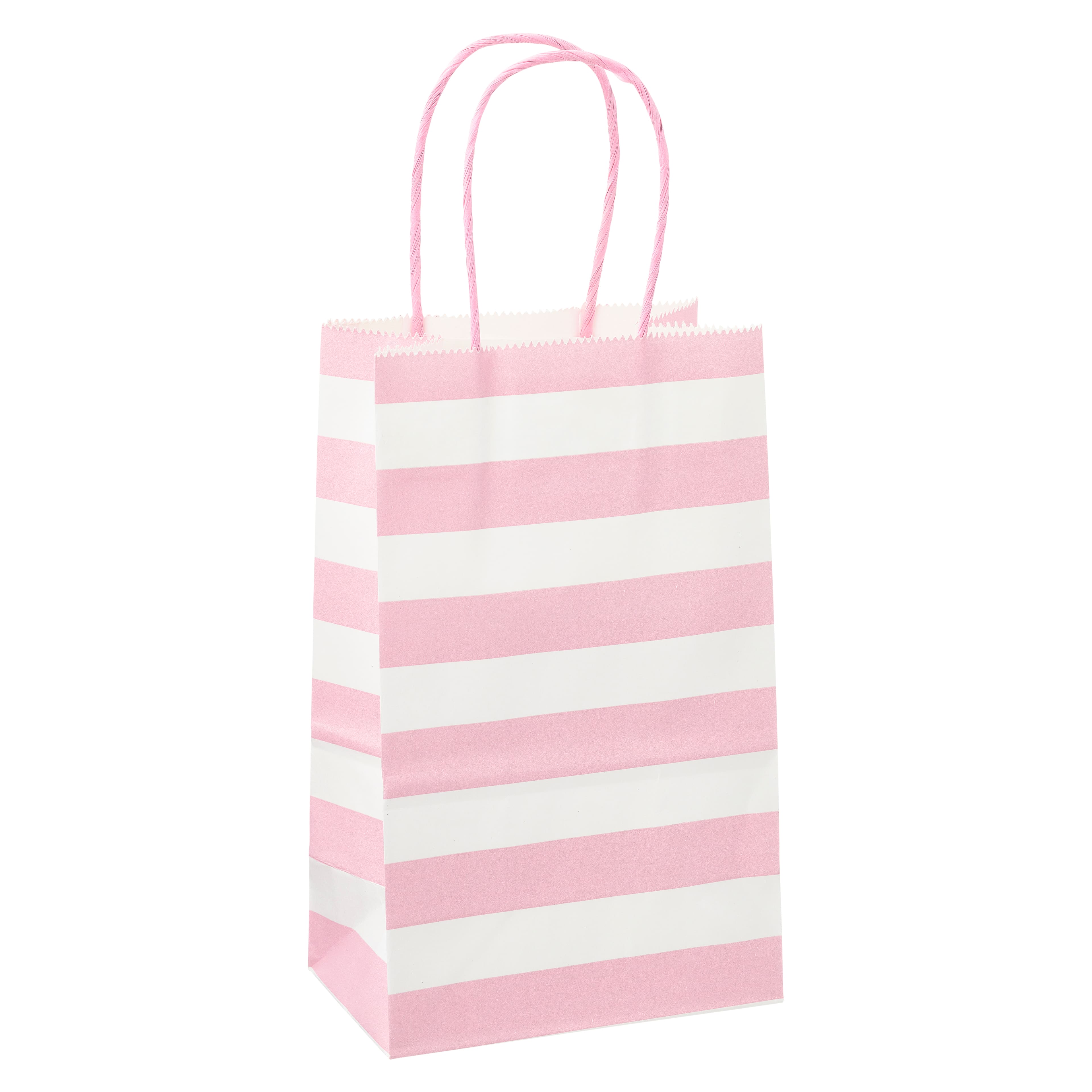 8 Packs: 13 ct. (104 total) Small Pastel Stripe Gift Bags by Celebrate It&#x2122;