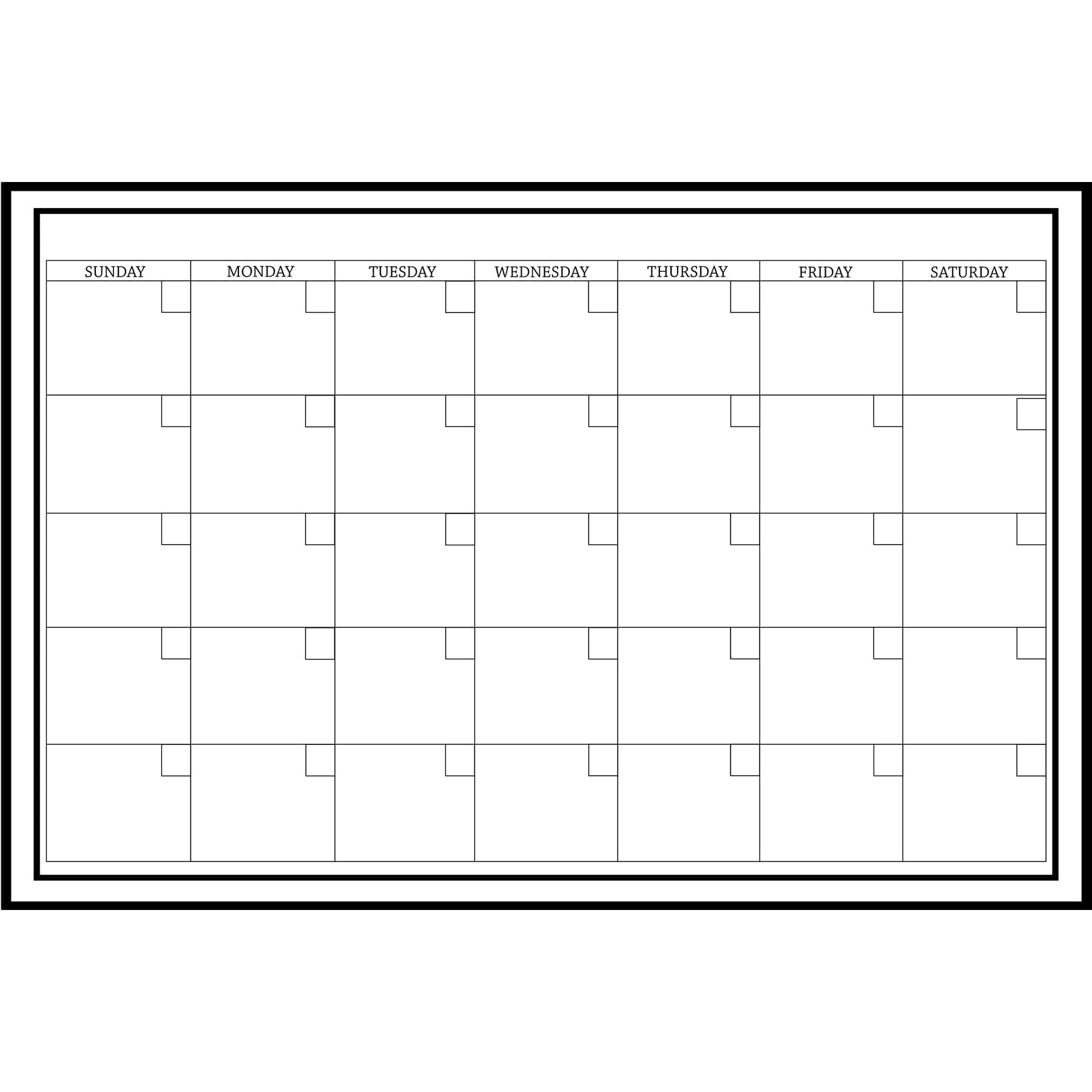 Wallpops White Monthly Dry Erase Calendar Decal | Michaels Wallpops White Monthly Dry Erase Calendar Decal | Michaels