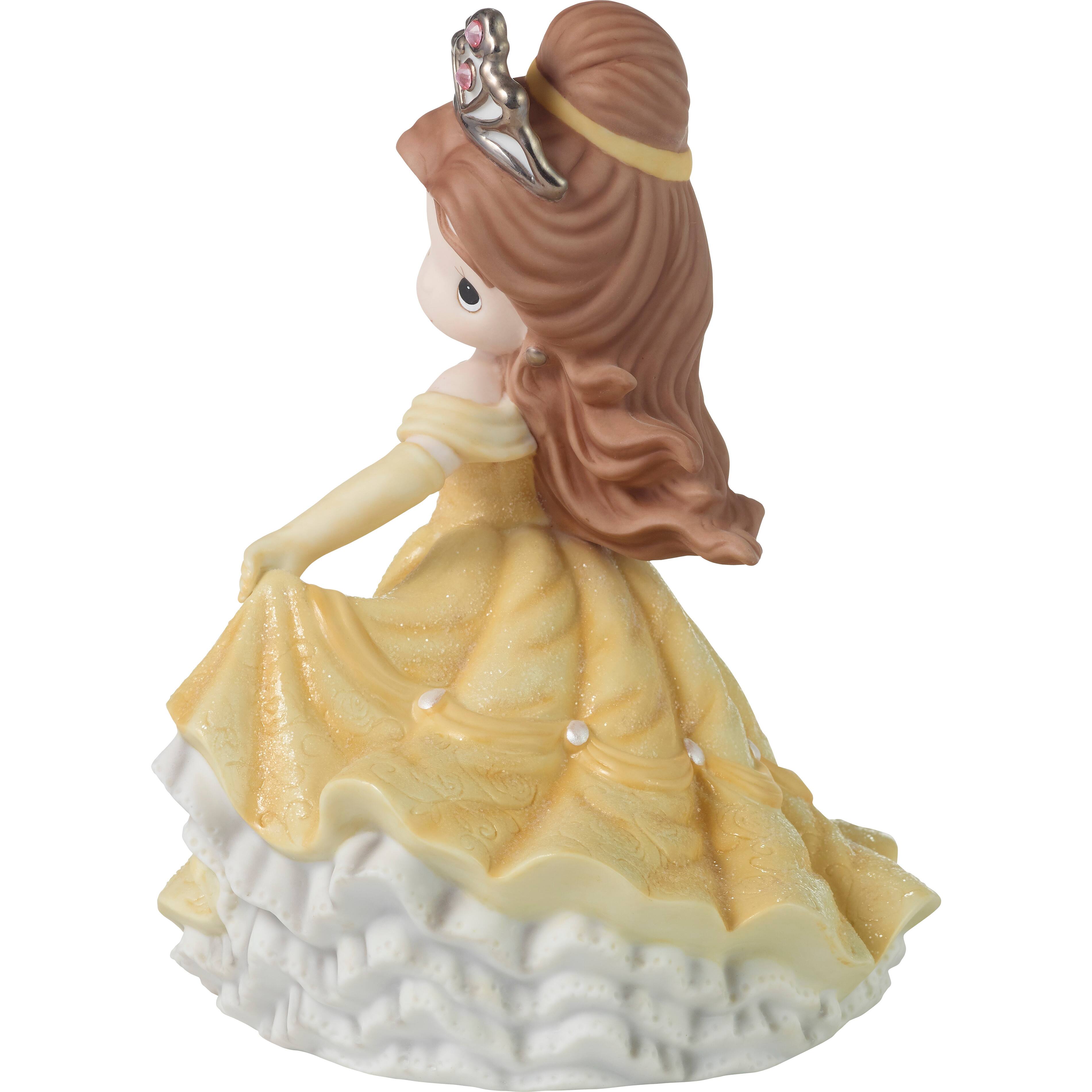 Precious Moments 7.25&#x22; Disney&#xAE; 100th Anniversary Limited Edition Belle Bisque Porcelain Figurine