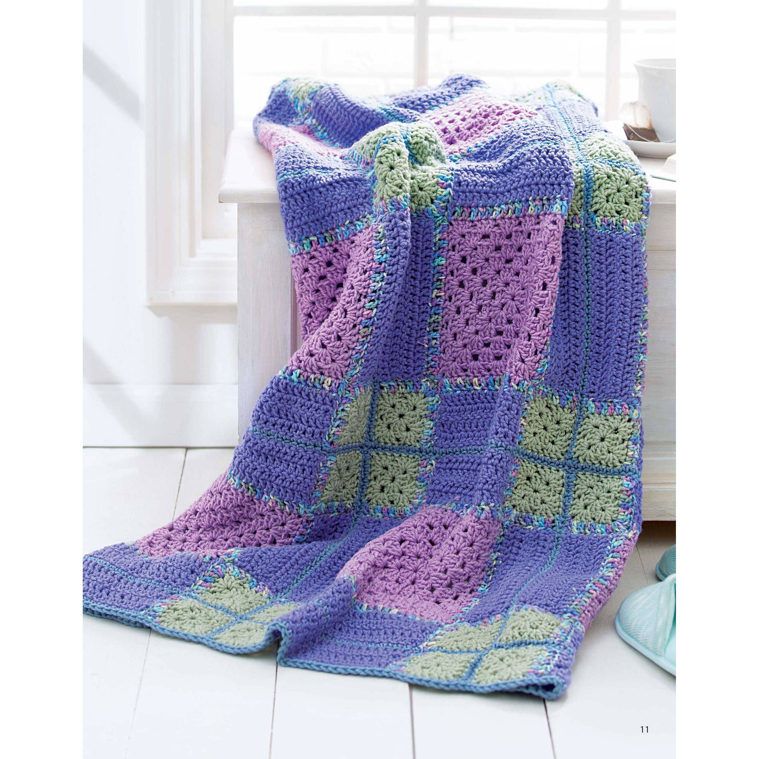 Leisure Arts&#xAE; A Year Of Afghans No.17 Crochet Book