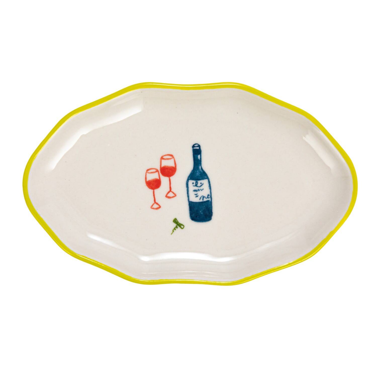 Hello Honey® 5" Hand Painted Stoneware Dish Set