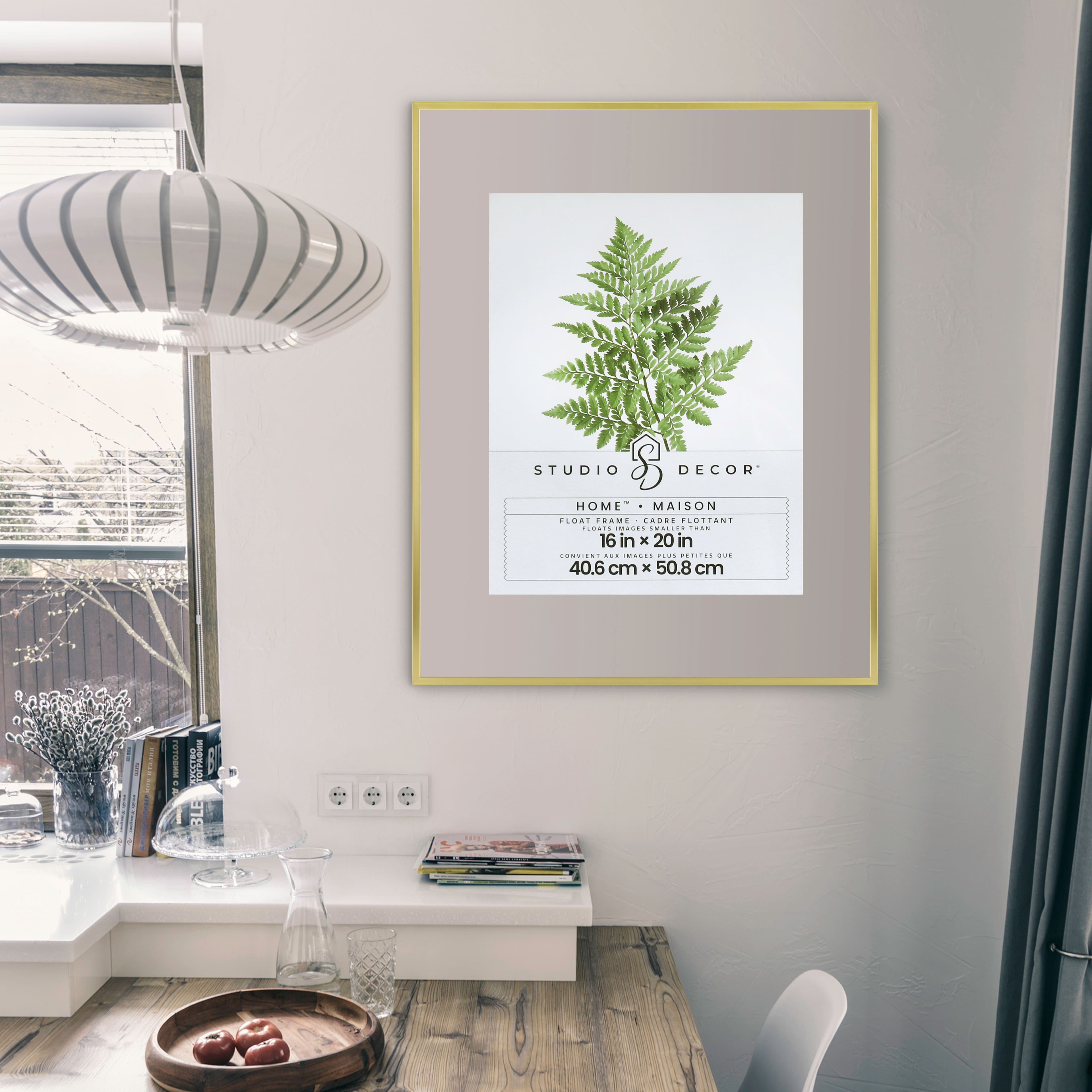 6 Pack: Home™ Gold Metal Float Frame by Studio Décor®