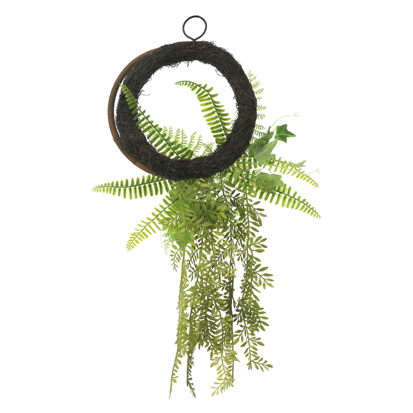 14&#x22; Green Foliage Mix Wreath by Ashland&#xAE;