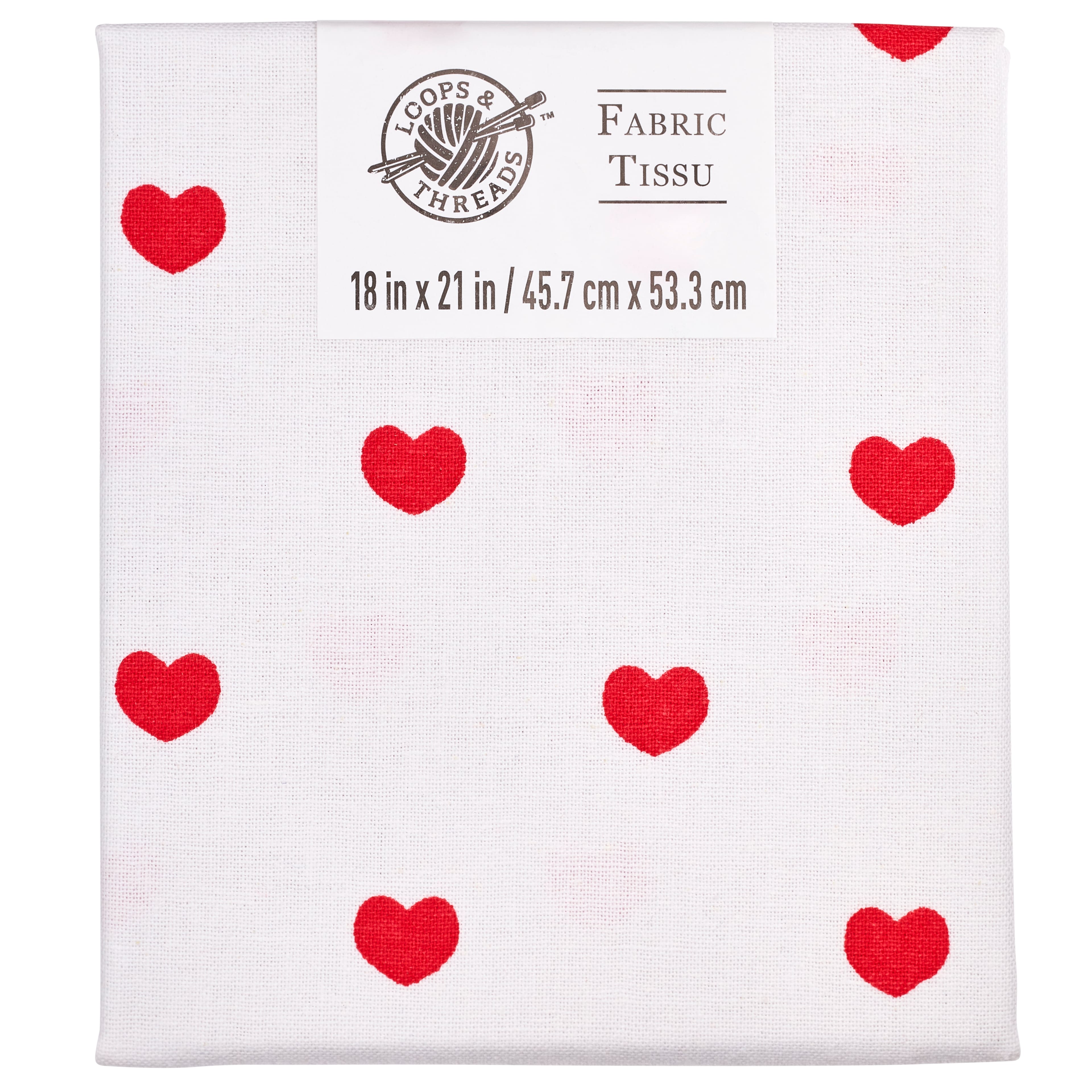 500 pcs Fabric Love Hearts  gift box decoration scrapbooking card making 