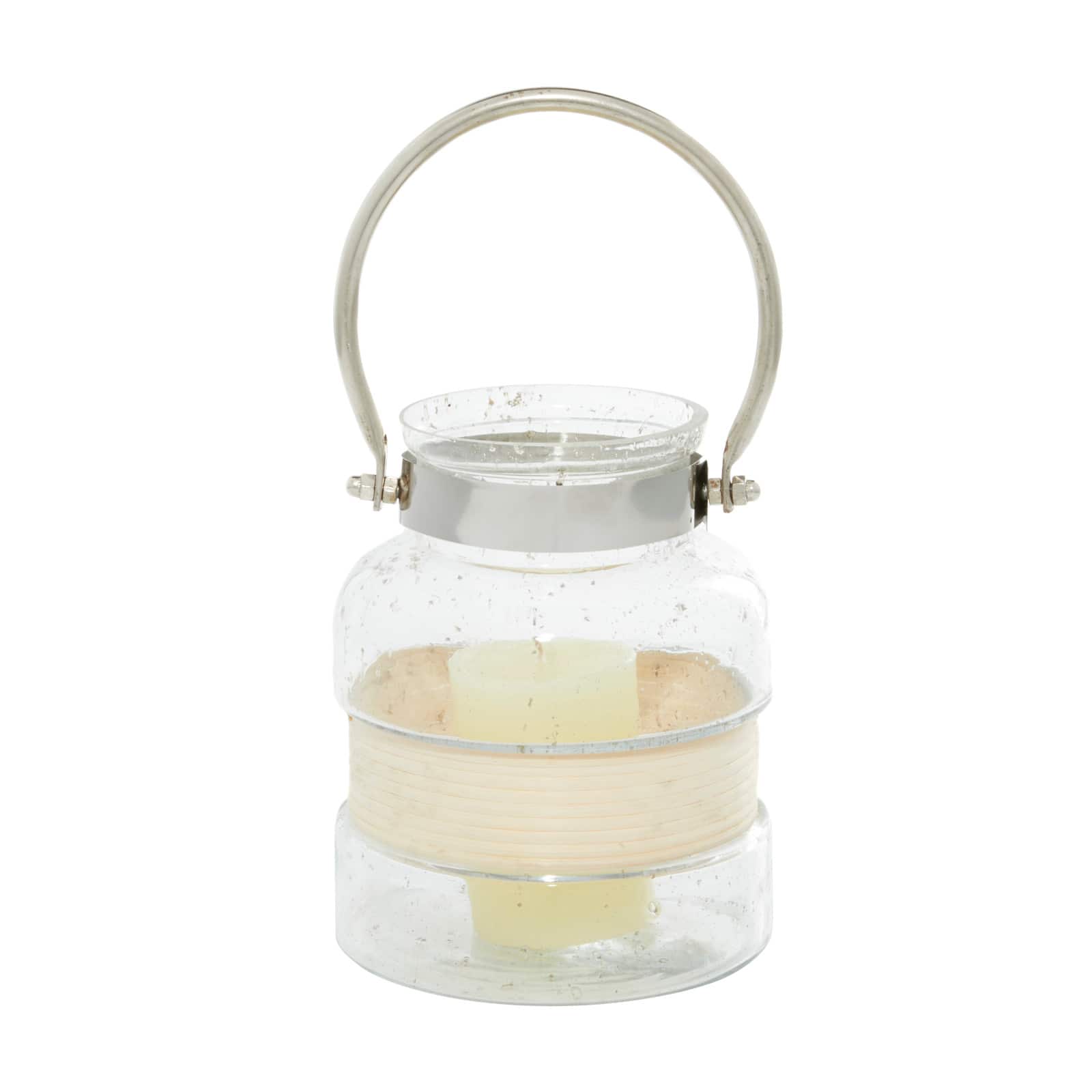 Clear Rope Candle Holder