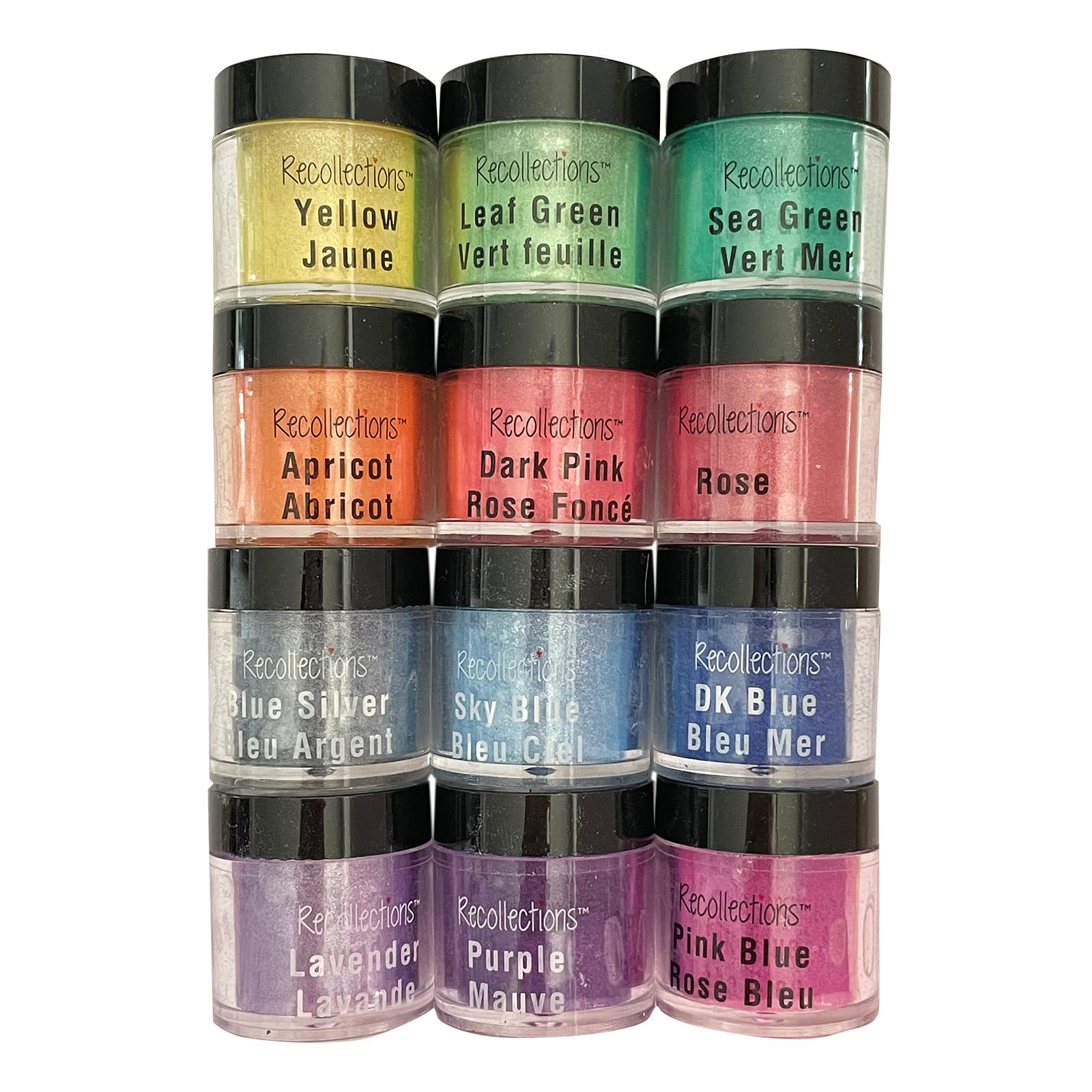 6 Packs: 12 ct. (72 total) Pigment Powder Set by Recollections&#x2122;