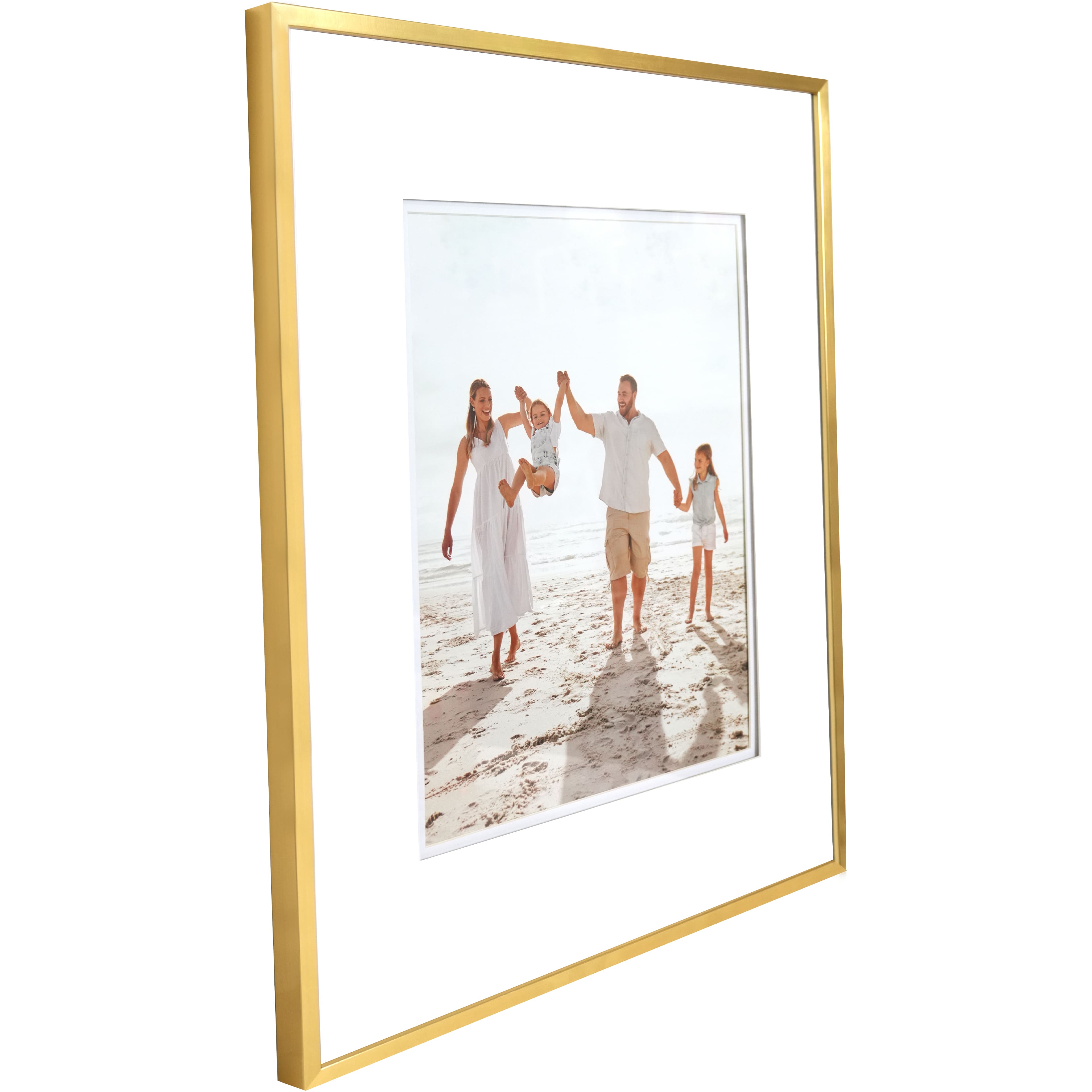 Gallery&#x2122; Gold Frame with Mat by Studio D&#xE9;cor&#xAE;