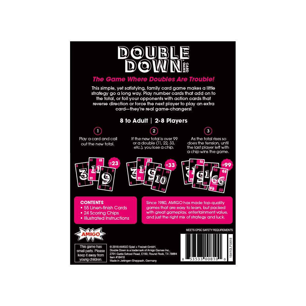 Double Down&#x2122; Card Game