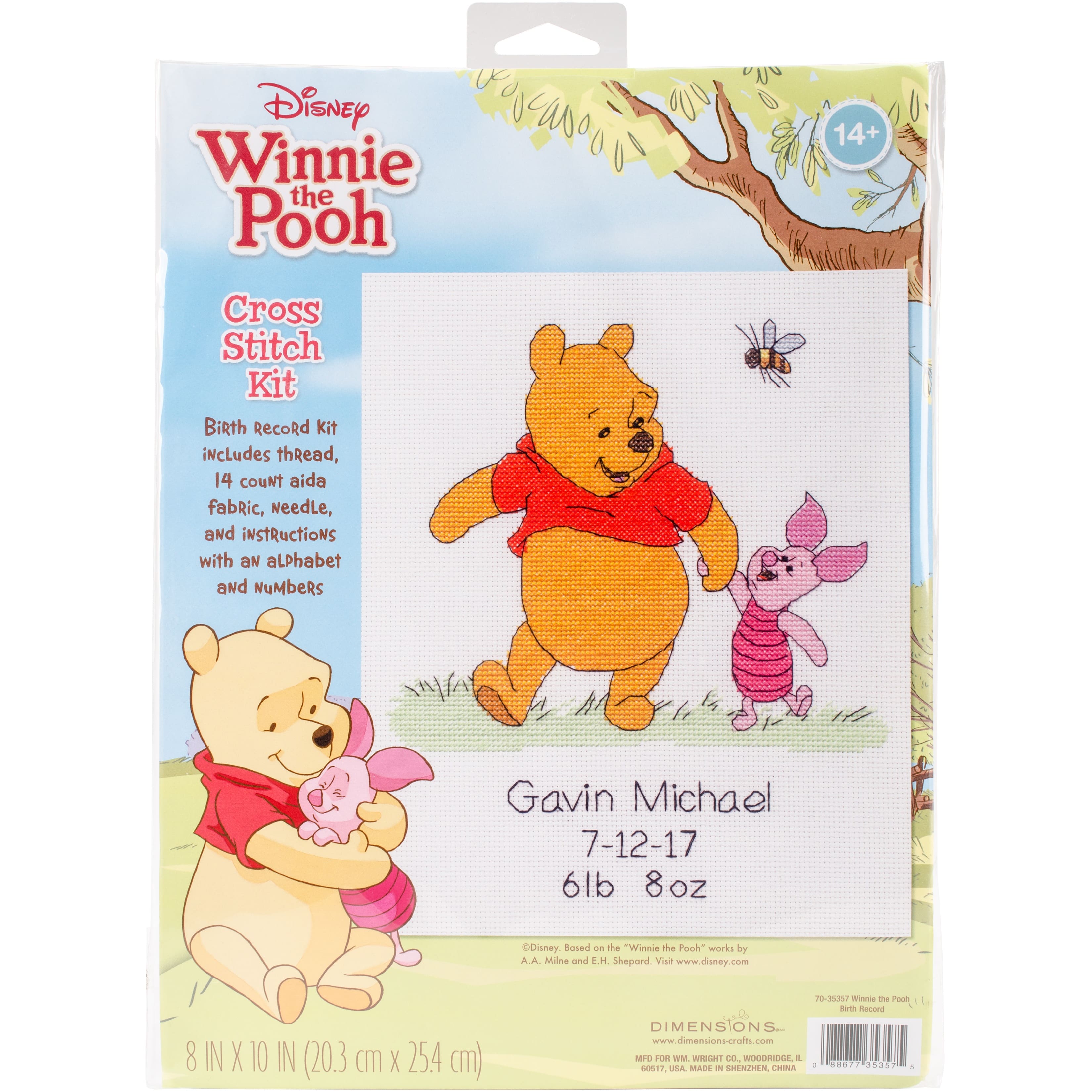 Classic Winnie Pooh Ribbon  Cartoon Disney Printed Ribbon