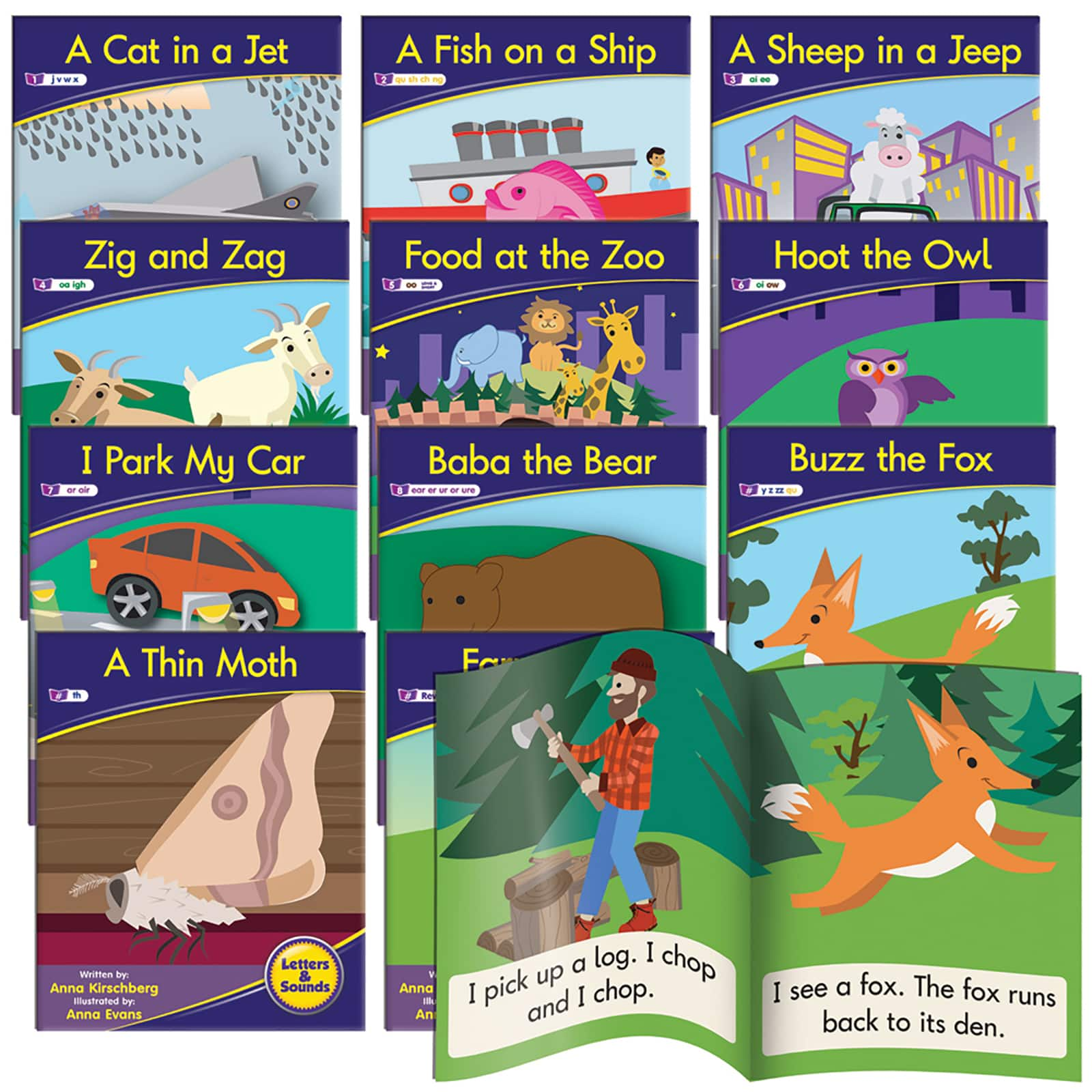 Junior Learning&#xAE; Letters &#x26; Sounds Phase 3 Set 1 Fiction