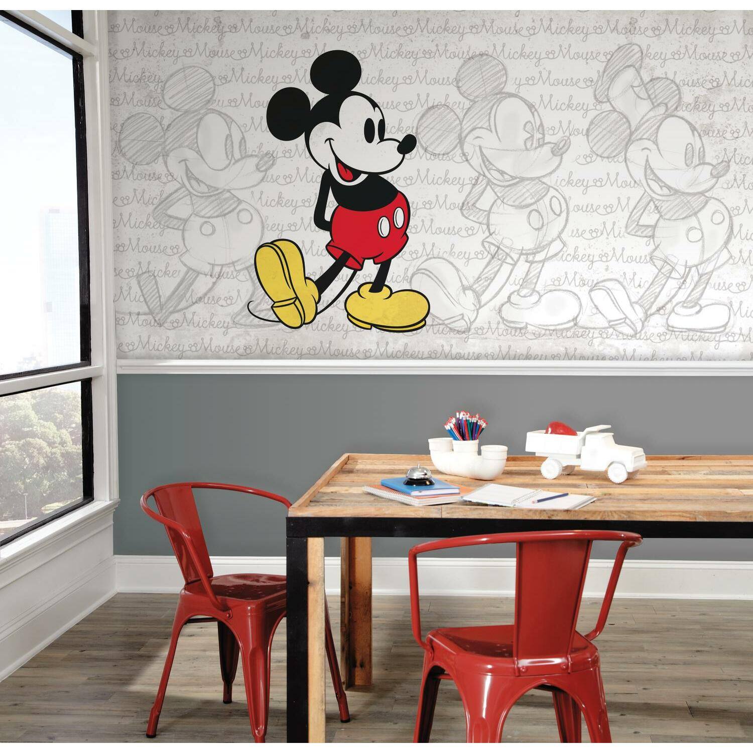 RoomMates Disney&#xAE; Classic Mickey XL Prepasted Mural