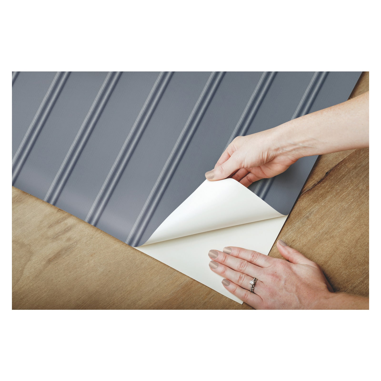 RoomMates Beadboard Peel & Stick Wallpaper