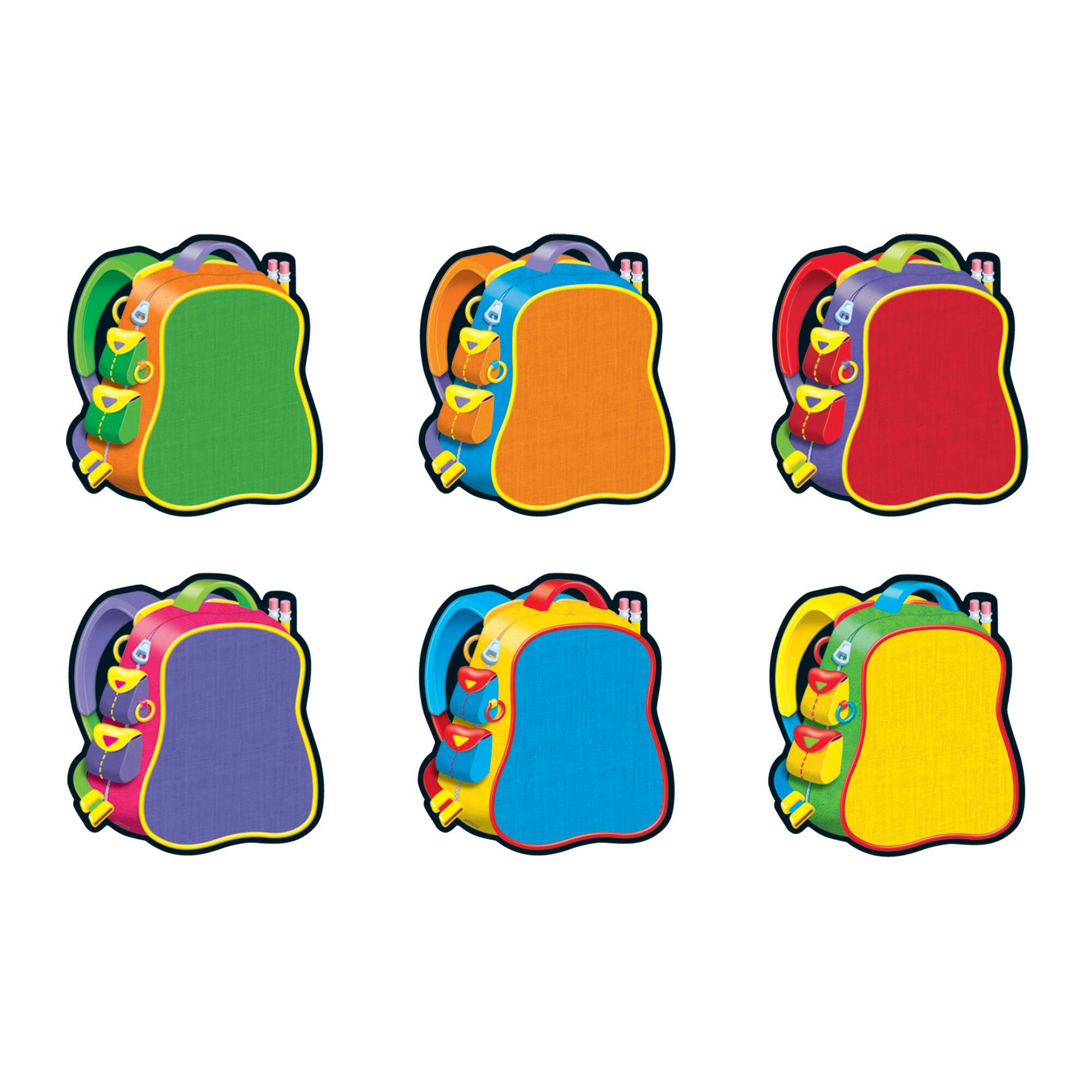 Trend Classic Accents&#xAE; Bright Backpacks Variety Pack, 3 Packs of 36