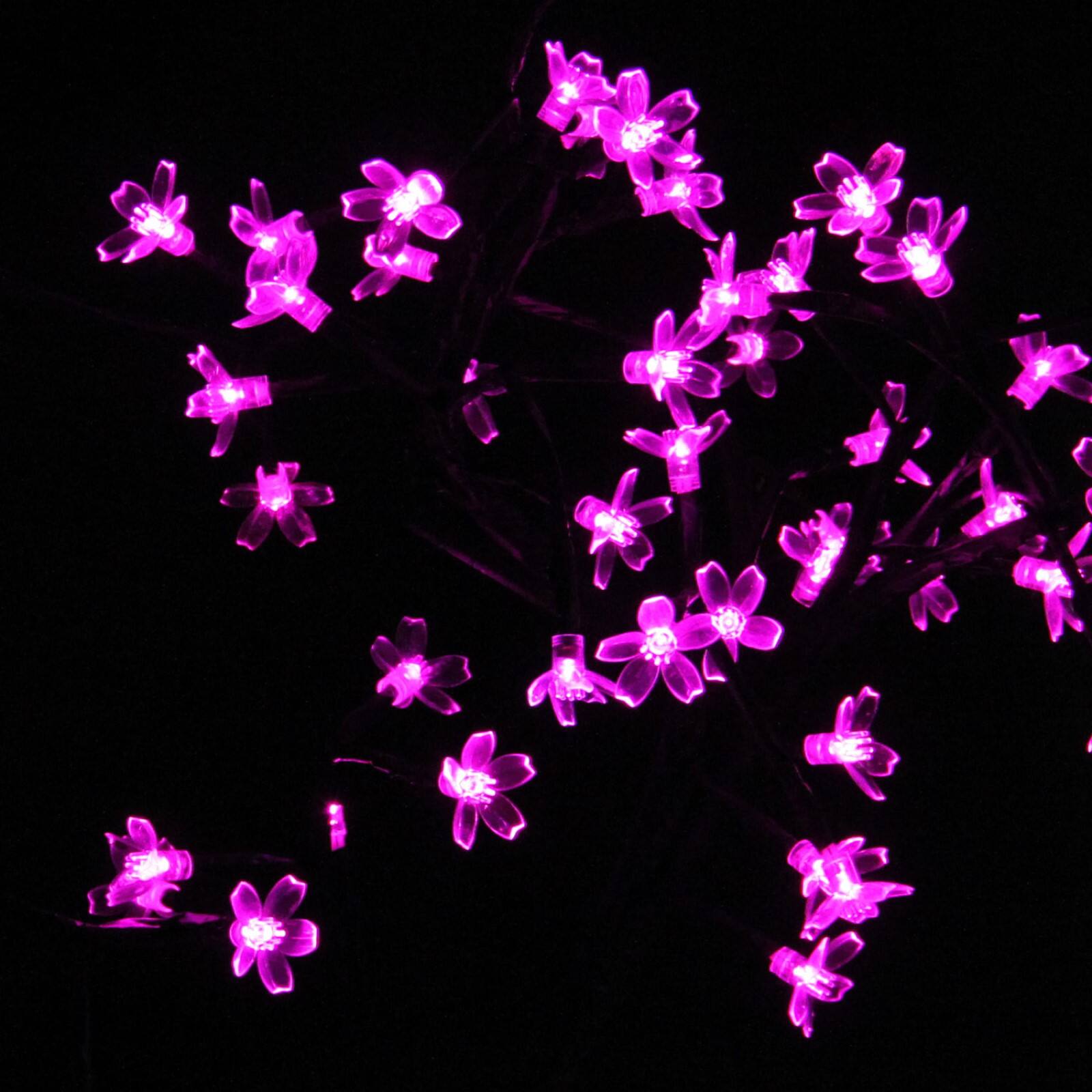 18" LED Pink Japanese Sakura Blossom Flower Tree