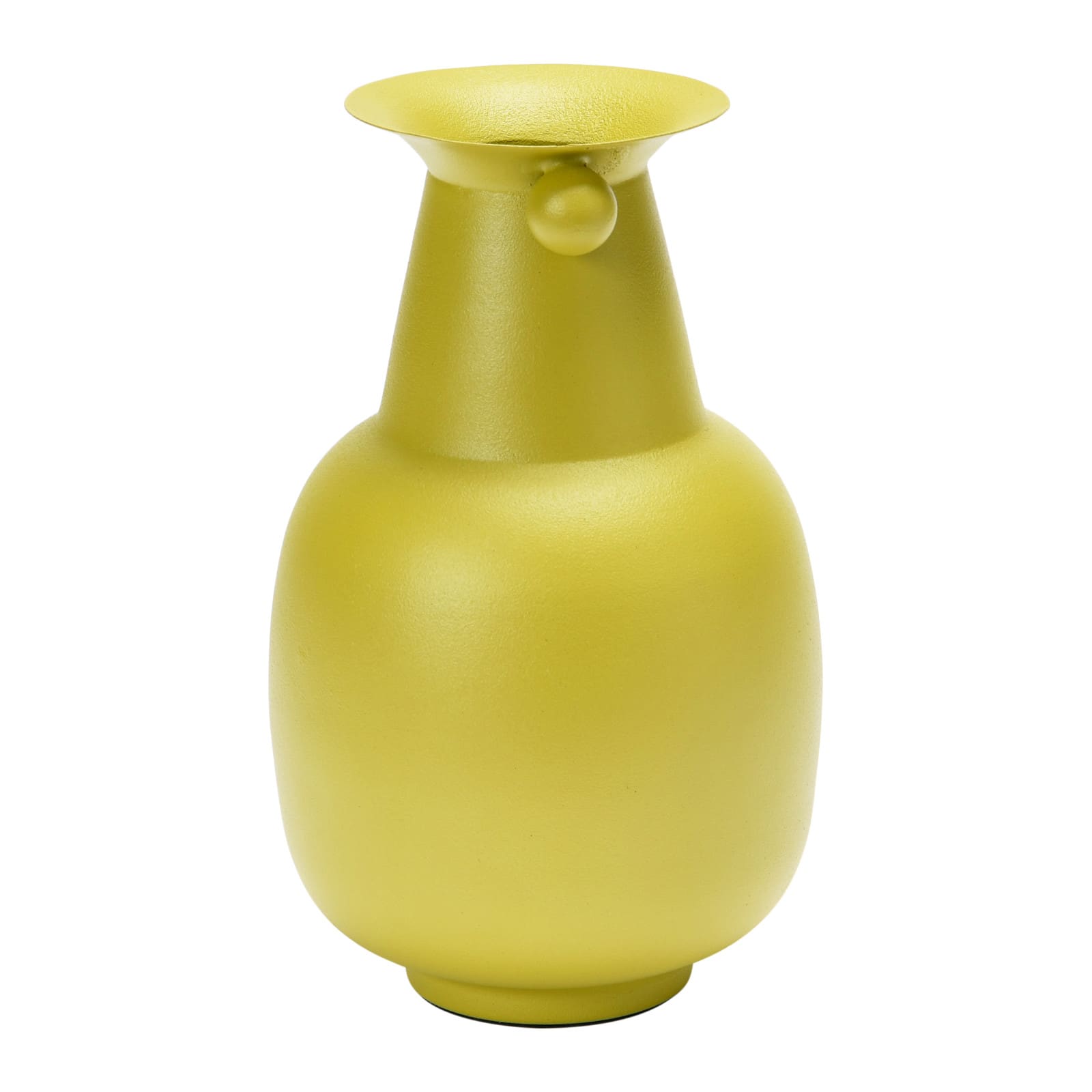 Hello Honey® 8'' Textured Metal Vase with Orbs