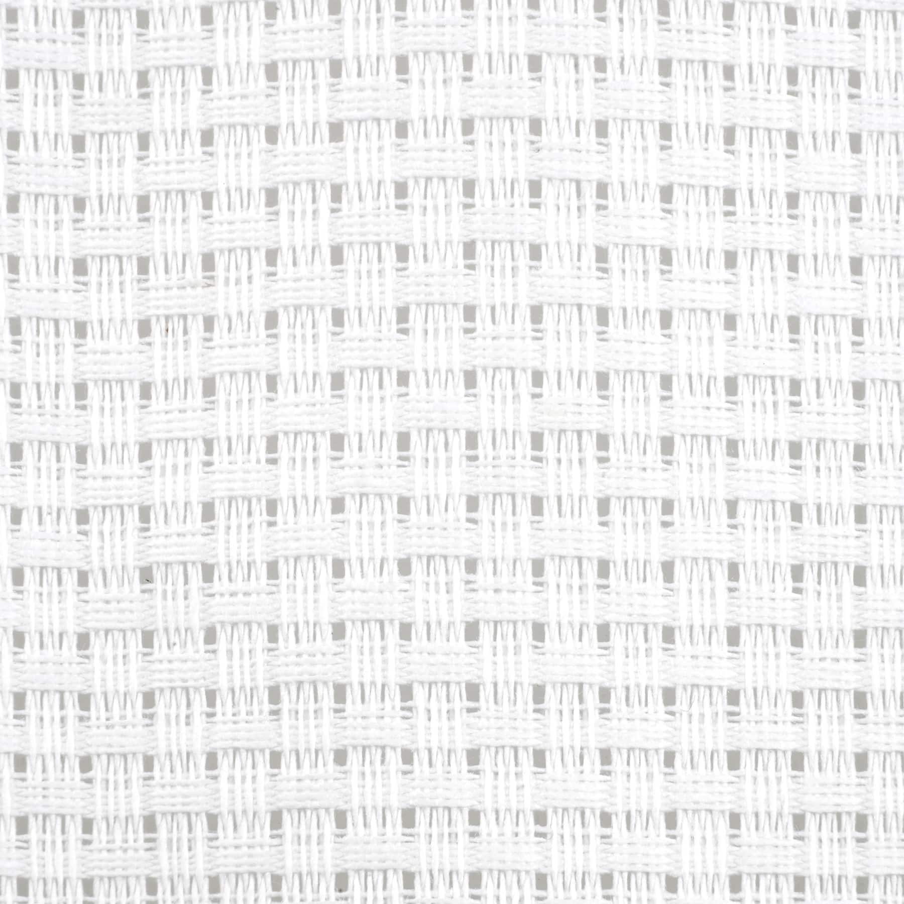 White Herta Cross Stitch Fabric by Loops &#x26; Threads&#xAE;, 15&#x22; x 18&#x22;
