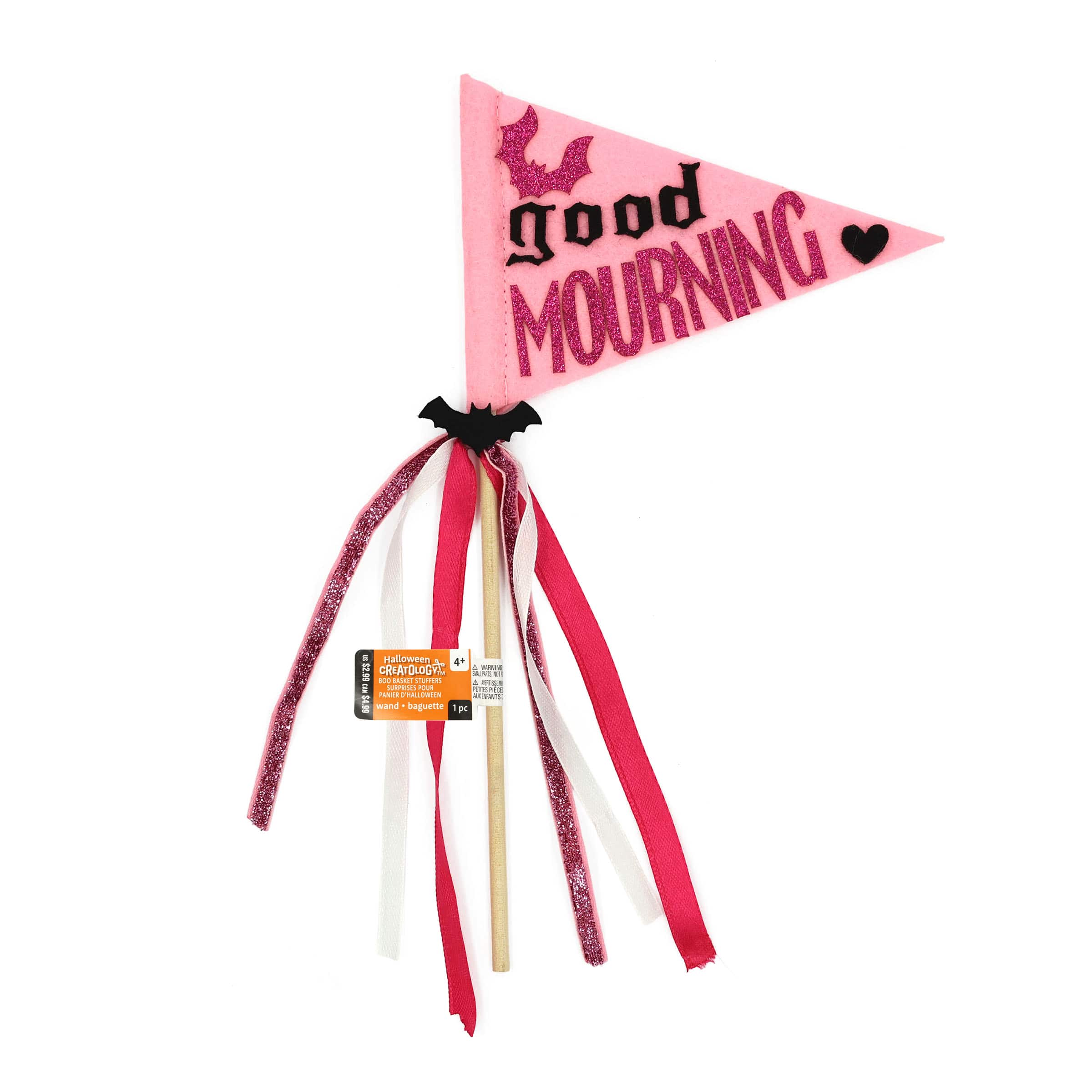 10&#x22; Good Mourning Bat Pennant by Creatology&#x2122;