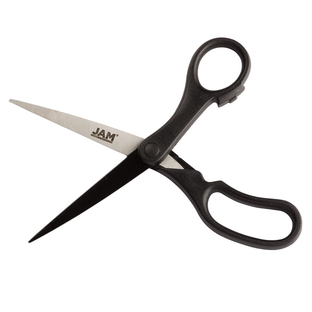 JAM Paper 8 Ergonomic Multi-Purpose Precision Scissors