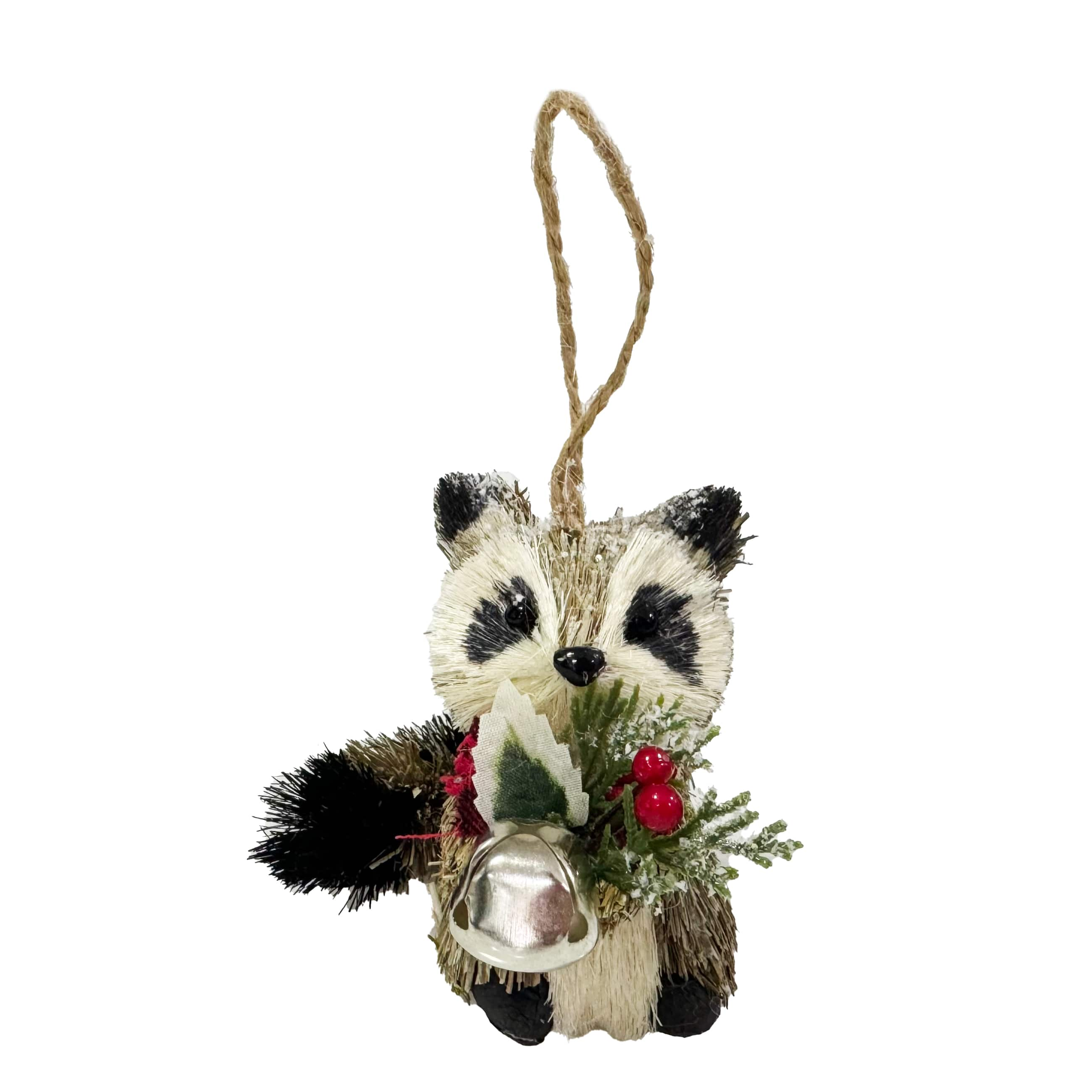 4&#x22; Sisal Racoon Natural Decorative Ornament by Ashland&#xAE;