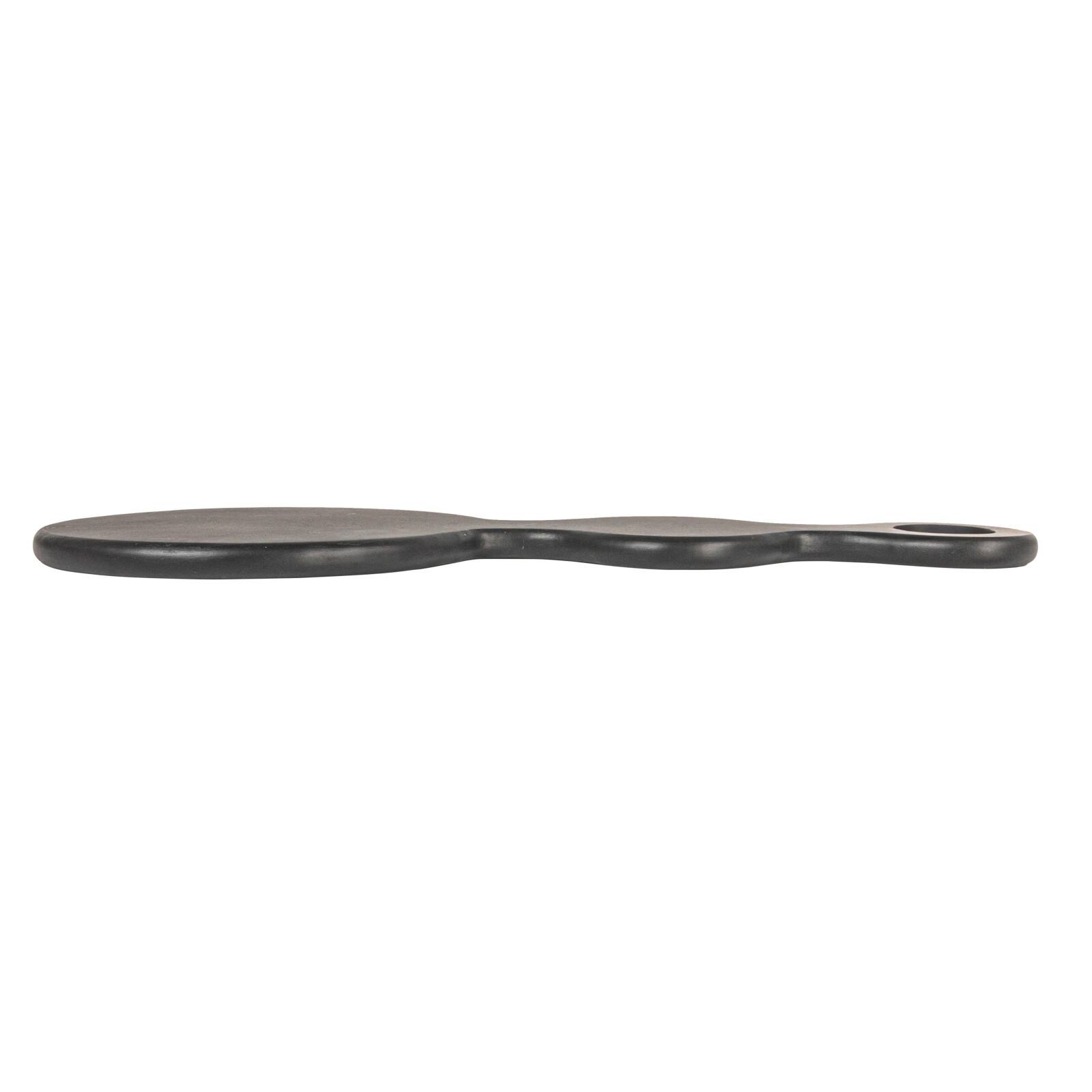 Hello Honey&#xAE; 19.75&#x22; Black Avant-Garde Mango Wood Cheese &#x26; Cutting Board