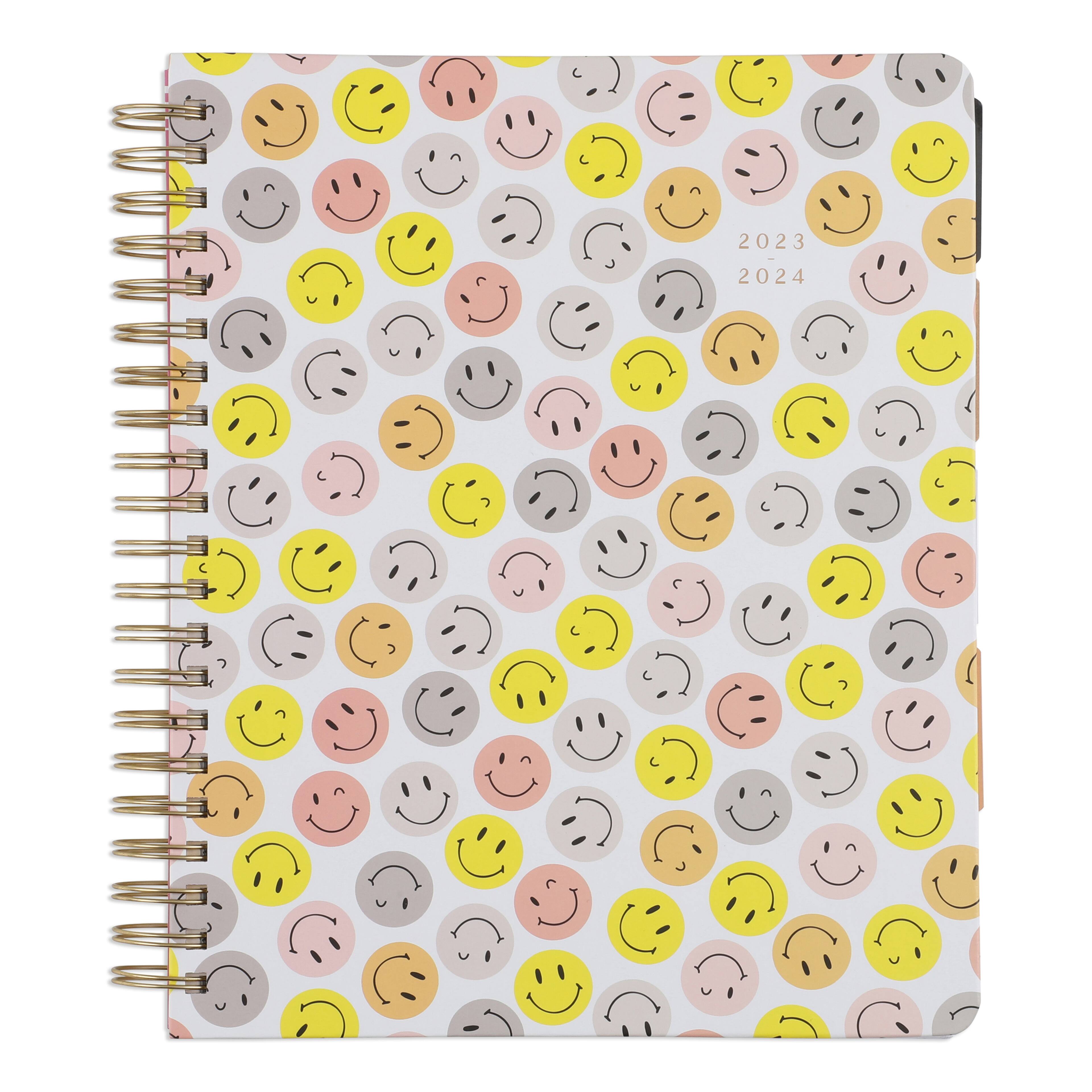 The Big Happy Planner® Twin Loop Smiley Face | Michaels