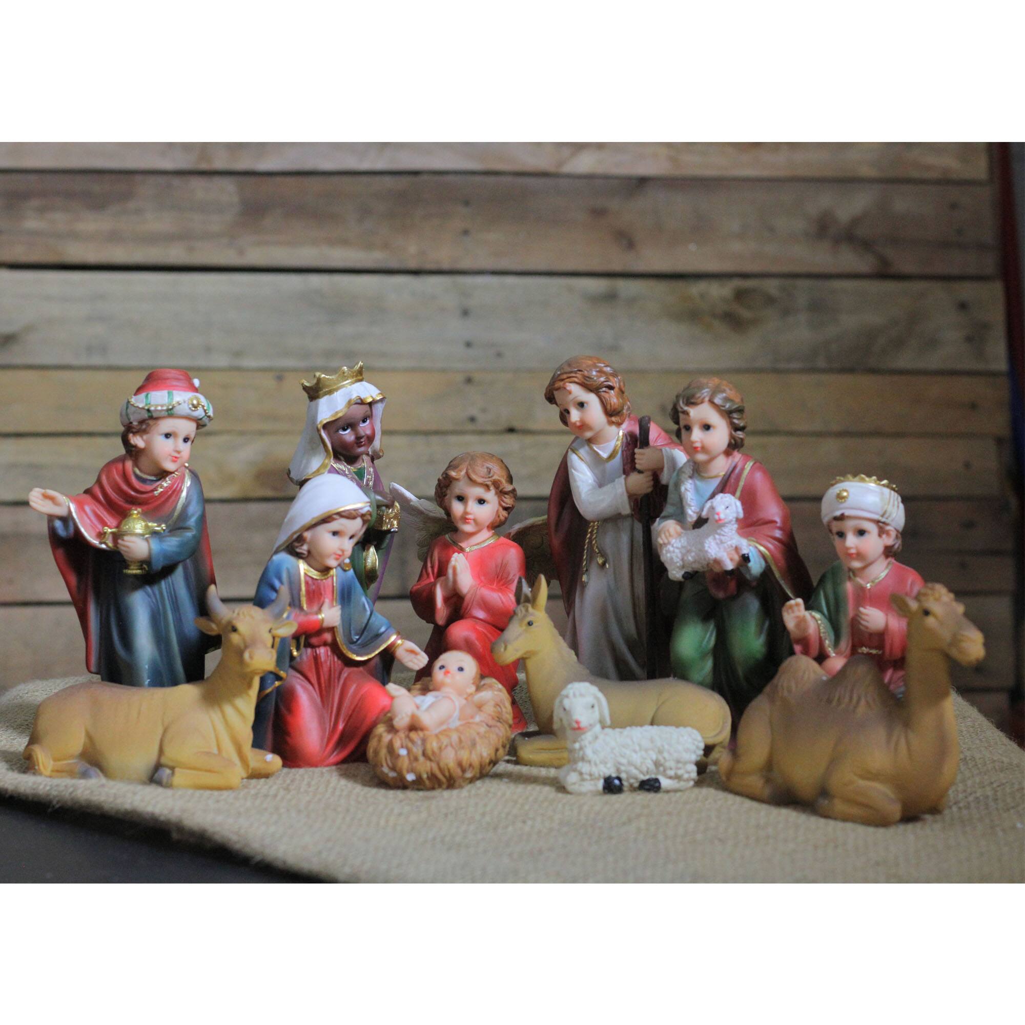 8&#x22; Children&#x27;s First Nativity Set, 12pc.