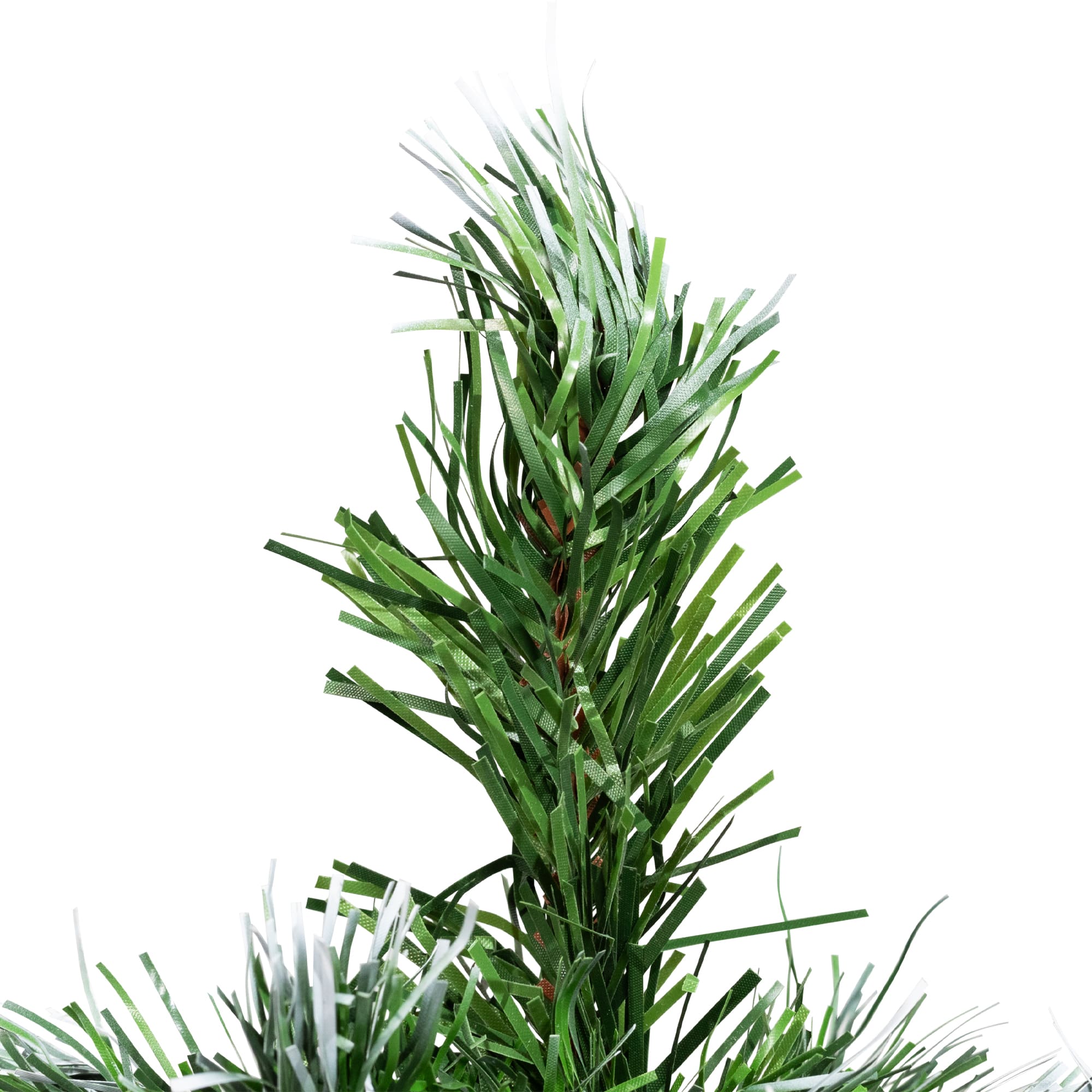 18" Unlit Whitecap Pine Artificial Mini Christmas Tree in Burlap Base