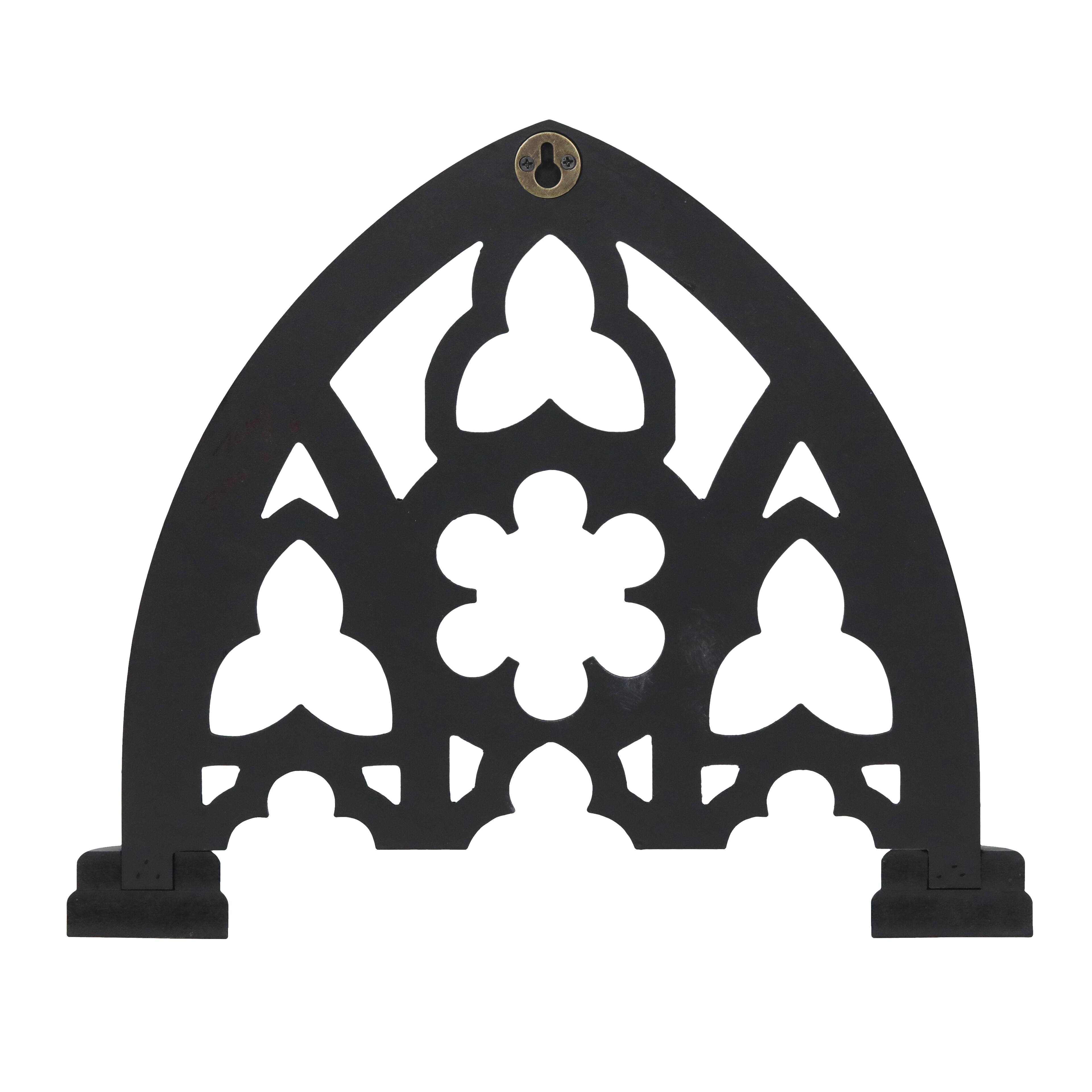 14.5&#x22; Black Gothic Arch Wall Art by Ashland&#xAE;