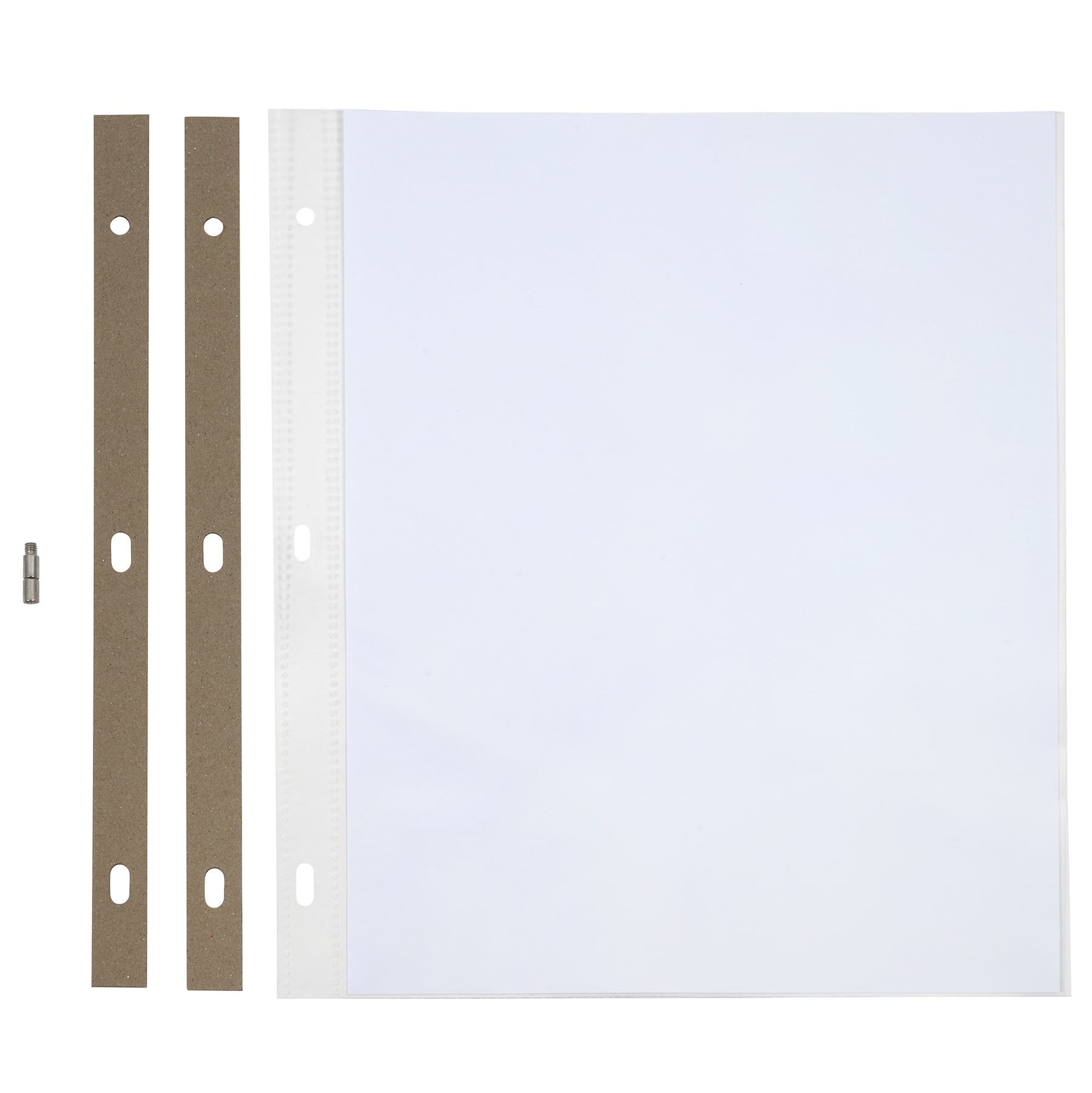 12 Packs: 10 ct. (120 total) 8.5&#x22; x 11&#x22; White Scrapbook Refill Pages by Recollections&#x2122;