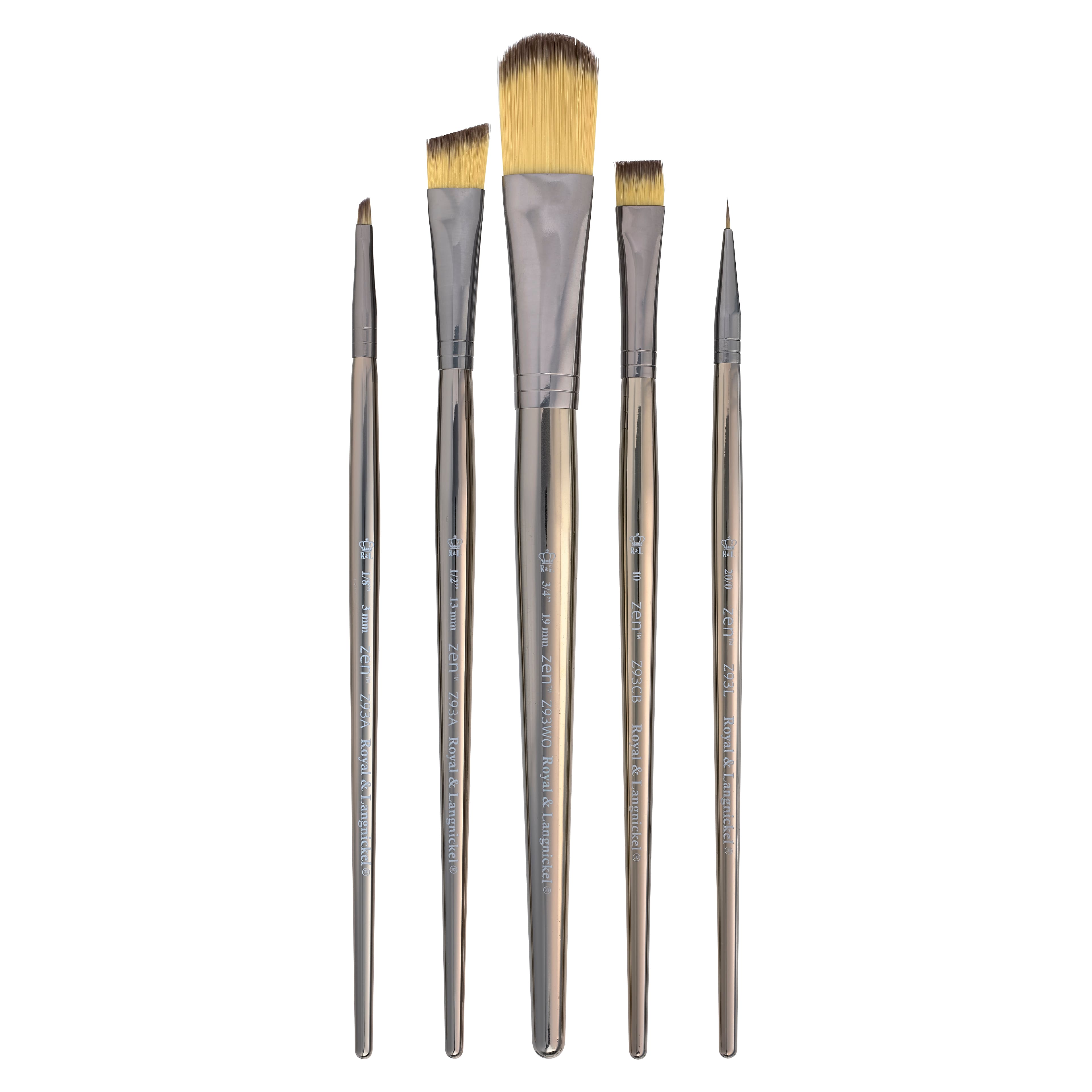 Zen™ Series 93 5 Piece Brush Set